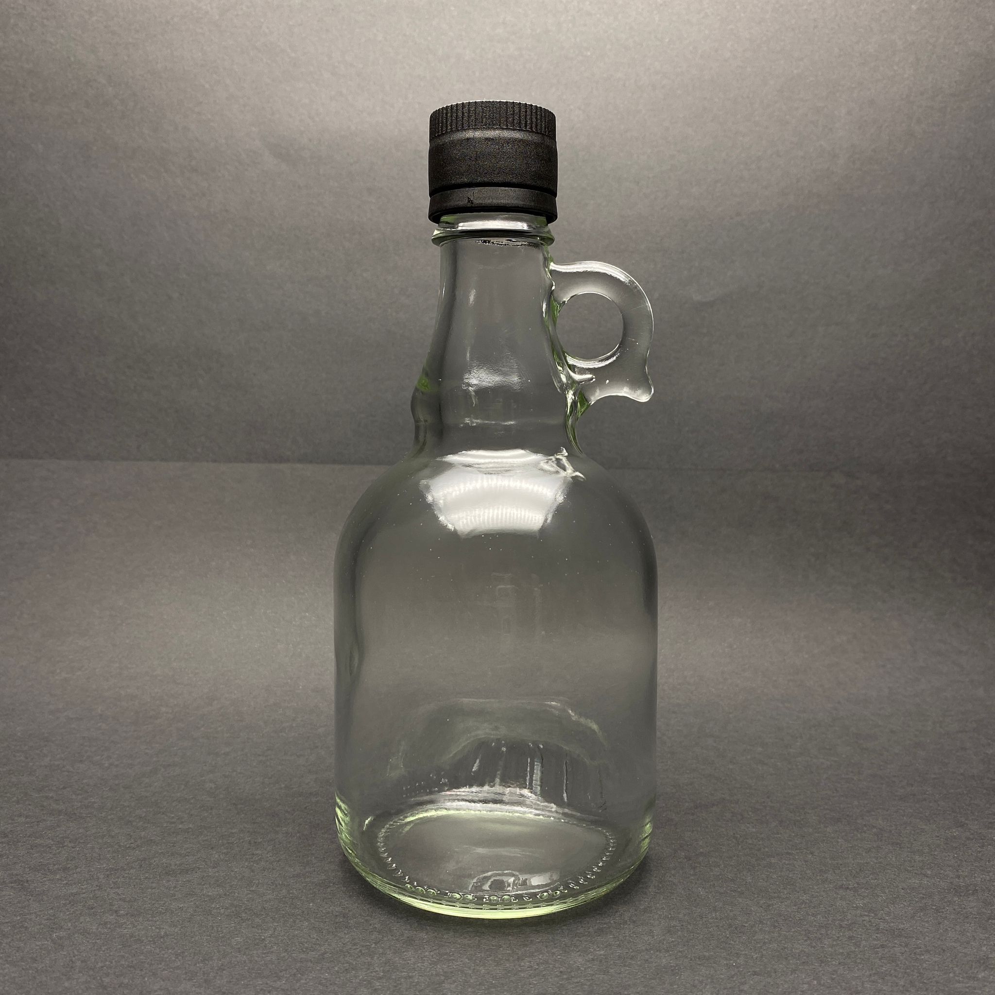 500 Cc Kuplu Galon Cam Şişe - Kilitli Siyah Bilyeli Plastik Kapaklı - 500 Ml Yağ Şişesi - Sirke Şişesi - Sıvıyı Kontrollü Akıtmayı Sağlar