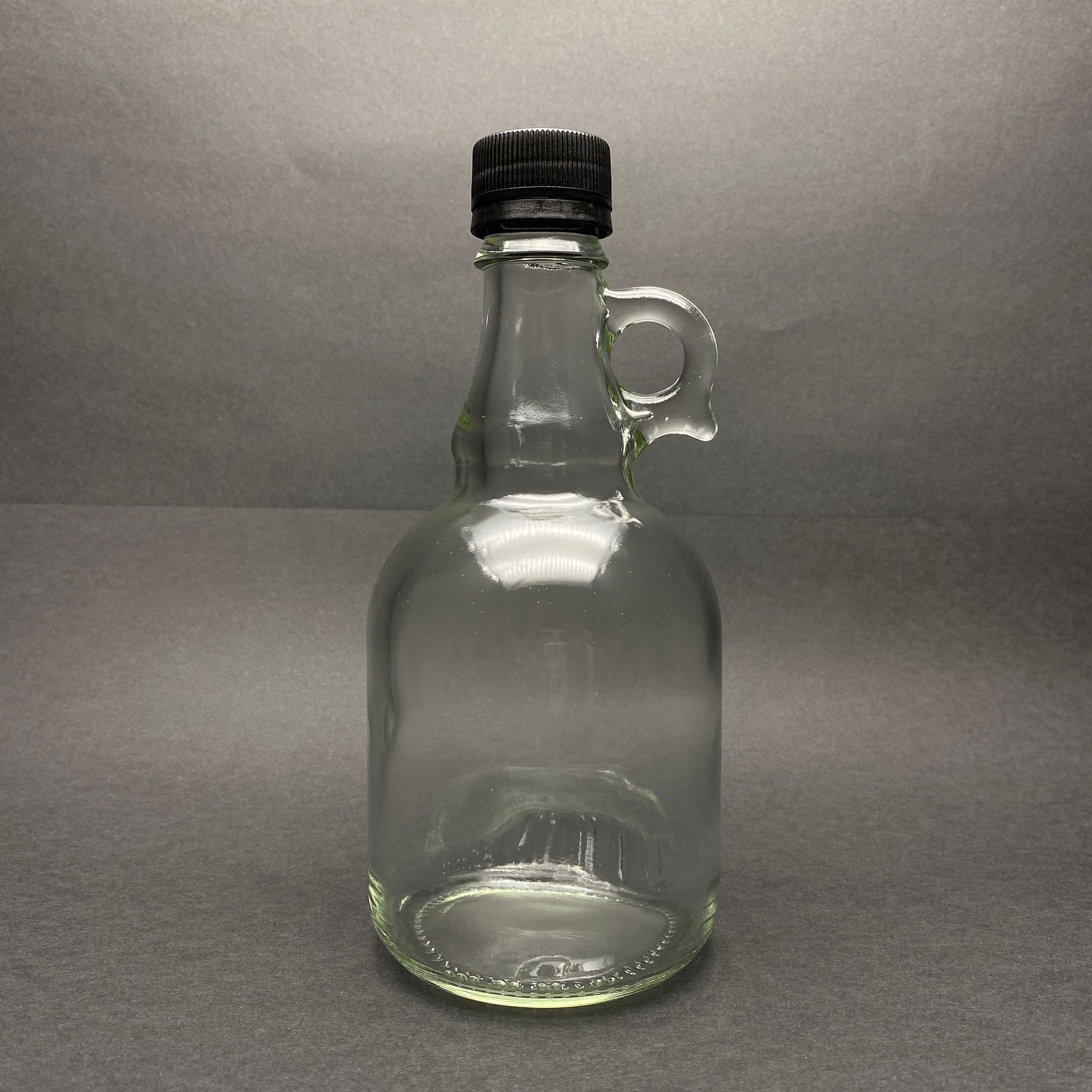 500 Cc Kuplu Galon Cam Şişe - Siyah Kilitli Plastik Kapaklı - 500 Ml Yağ Şişesi - Sirke Şişesi - Kapak Markası Berıcap