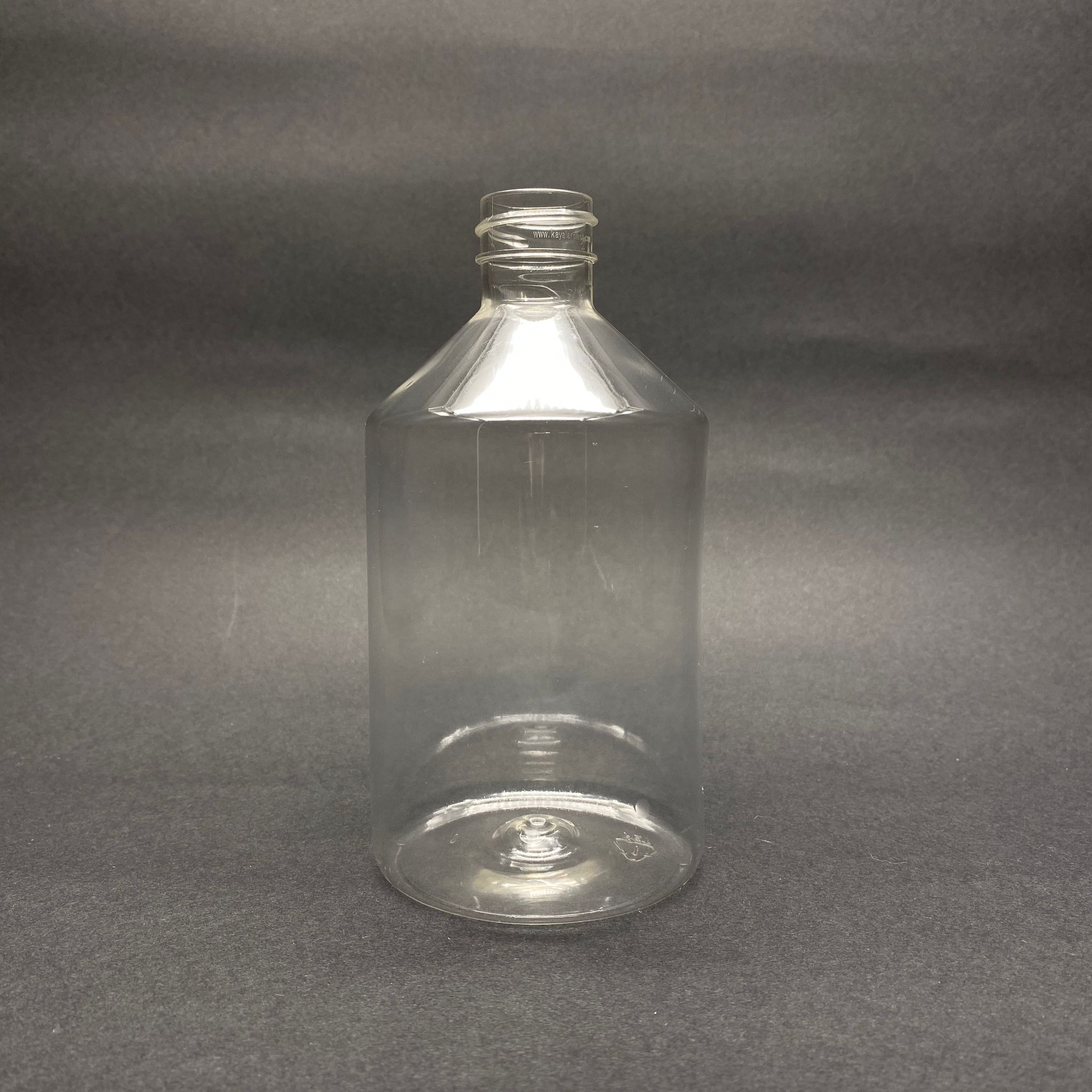 500 Cc Küt Boyunlu Şeffaf Pet Şişe - Kapaksız (28 Ağız) - 500 Ml Kalın Pet Şişe