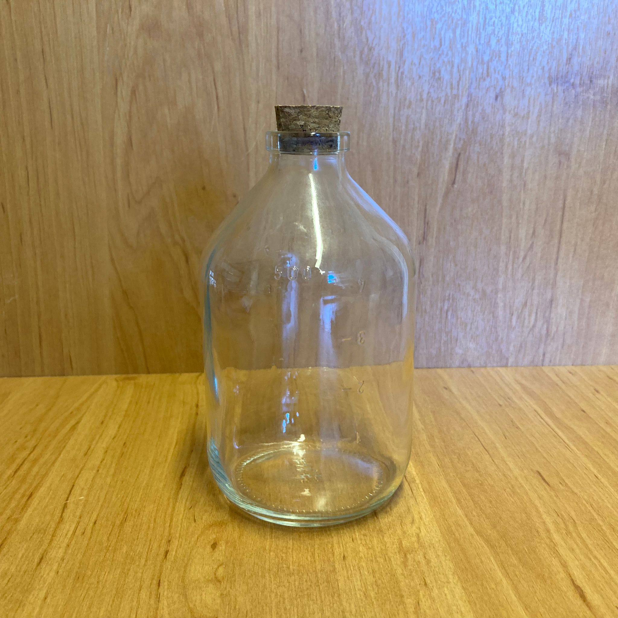 500 Cc Mantar Tıpalı Cam Şişe - Mantar Tıpalı Cam Şişe 500 Ml - Tombul
