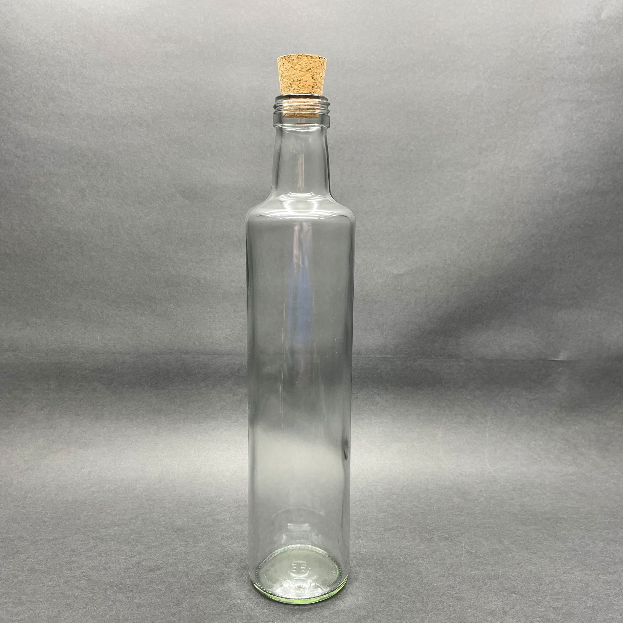 500 Cc Mantar Tıpalı Dorika Cam Şişe - 500 Ml Silindir Mantar Tıpalı Cam Şişe