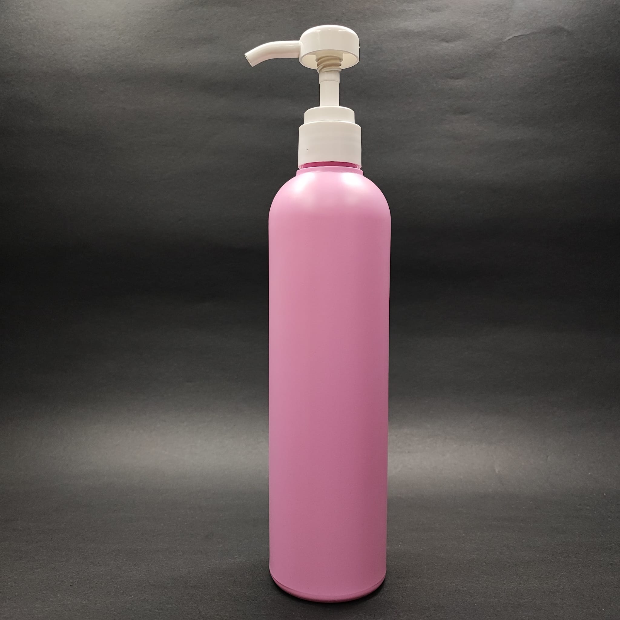500 Cc Pembe Polietilen Pe Şampuan Şişesi - Beyaz 4 Cc Dozajlı Şampuan Pompalı - 500 Ml Pe Şampuan Şişesi