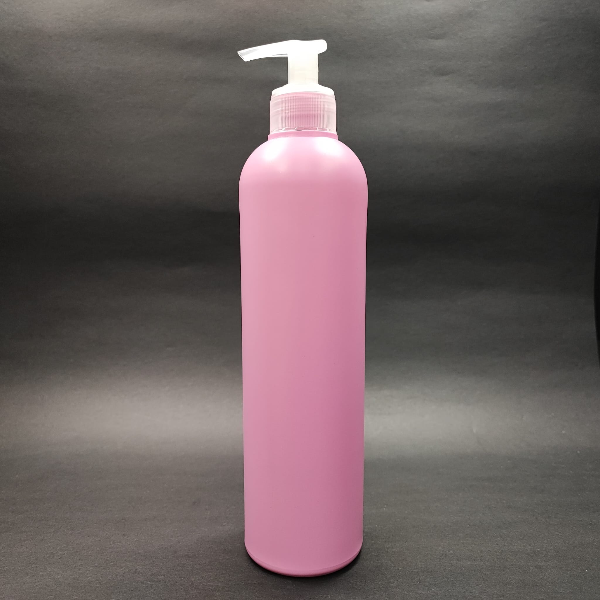 500 Cc Pembe Polietilen Pe Şampuan Şişesi - Şeffaf Sıvı Sabun Pompalı - 500 Ml Pe Şampuan Şişesi