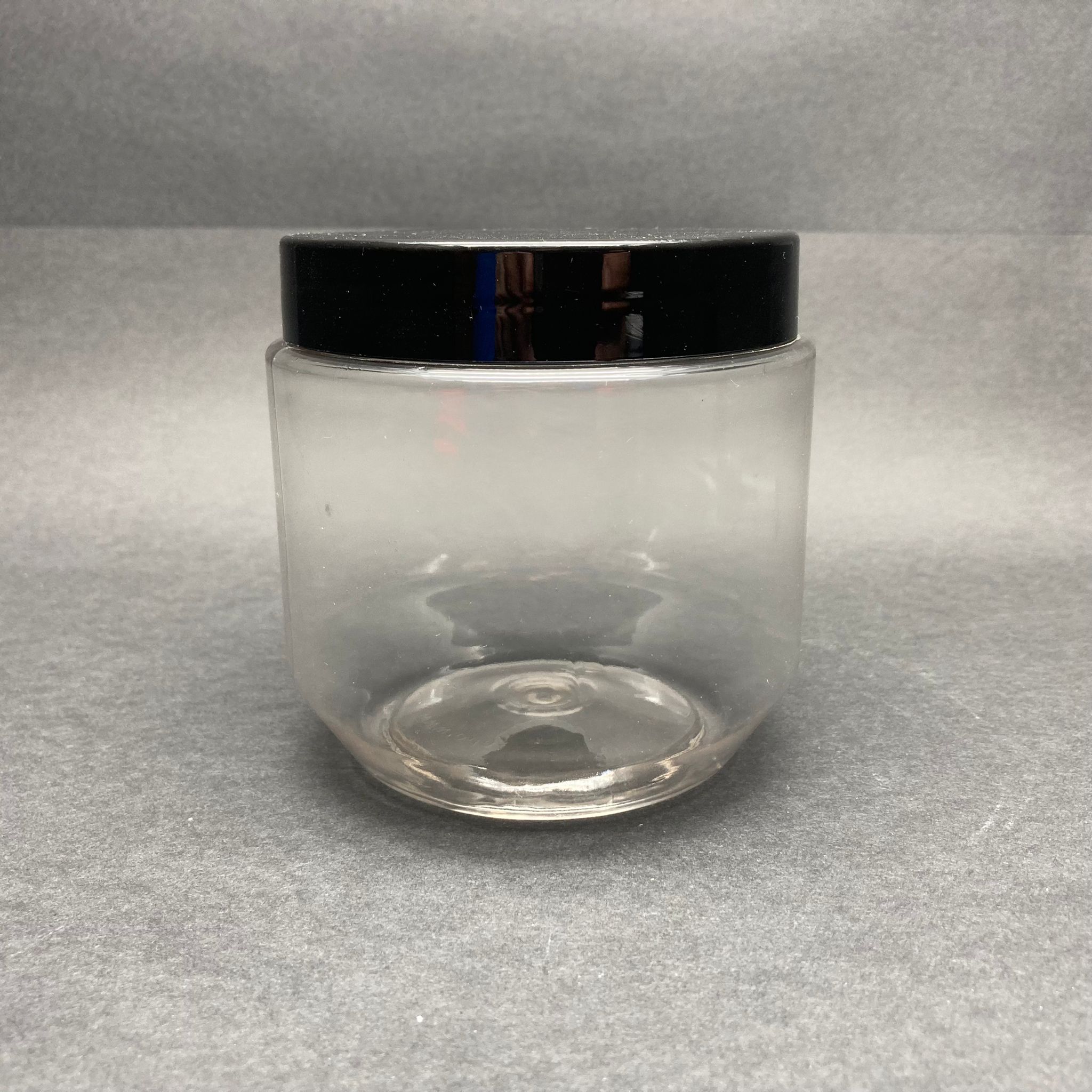 500 Cc Pet Kavanoz - Siyah Plastik Kapaklı - 500 Ml Plastik Kavanoz