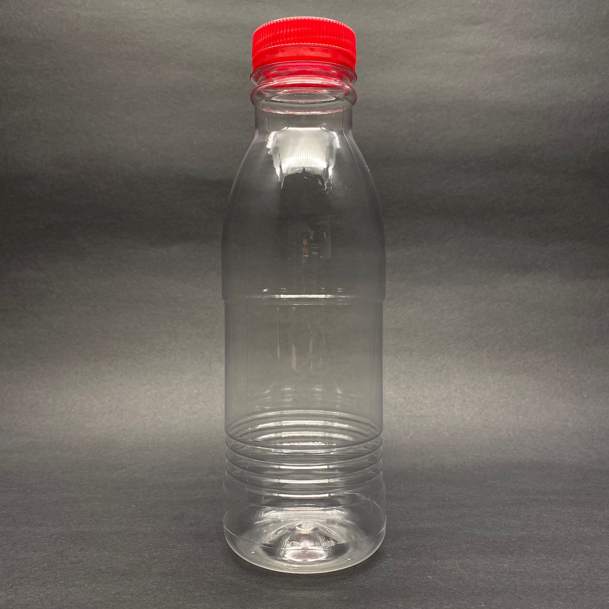 500 Cc Pet Mare Şişe - Kırmızı Kilitli Kapaklı - 500 Ml Geniş Ağızlı Tahin Pekmez Şişesi