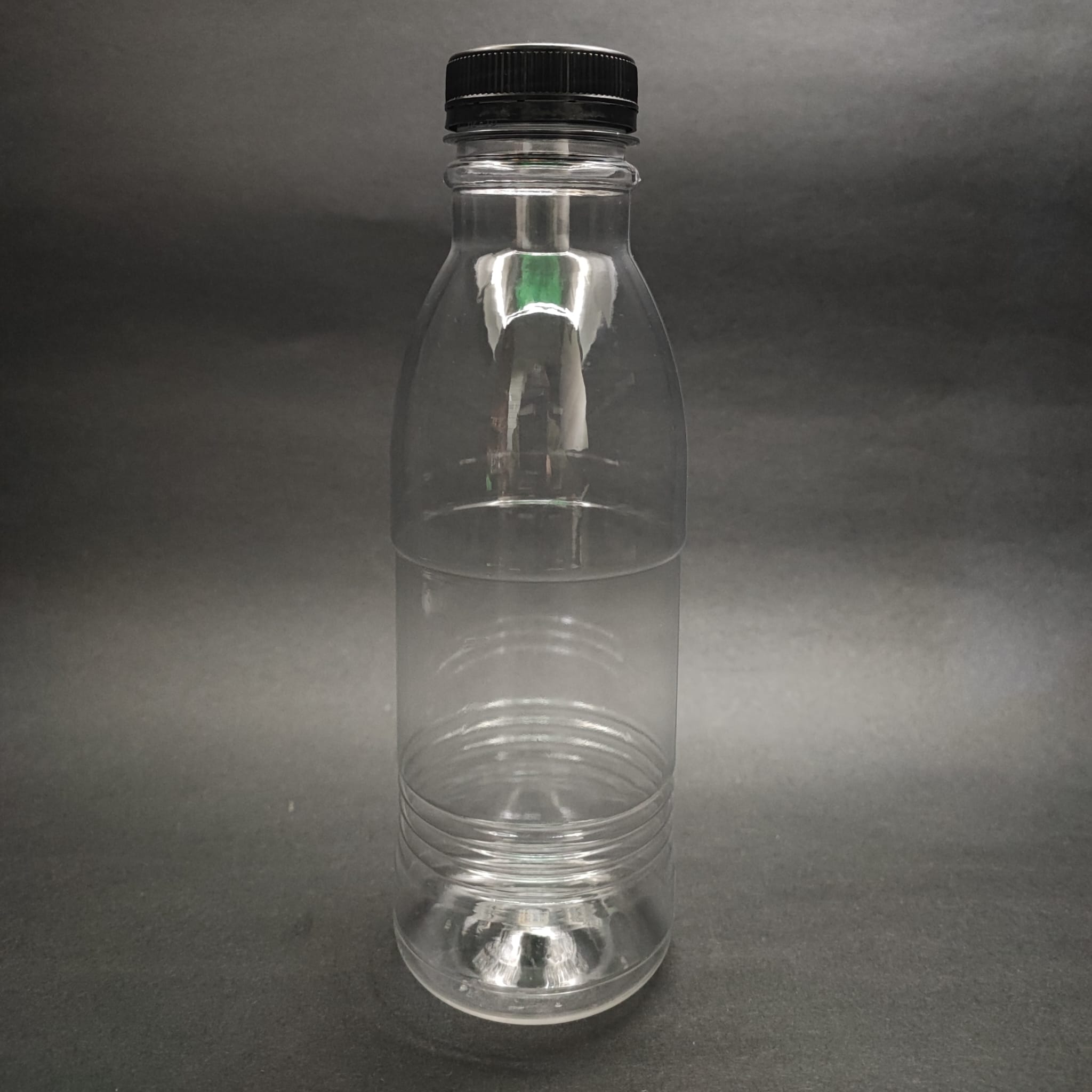 500 Cc Pet Mare Şişe - Siyah Kilitli Kapaklı - 500 Ml Geniş Ağızlı Tahin Pekmez Şişesi
