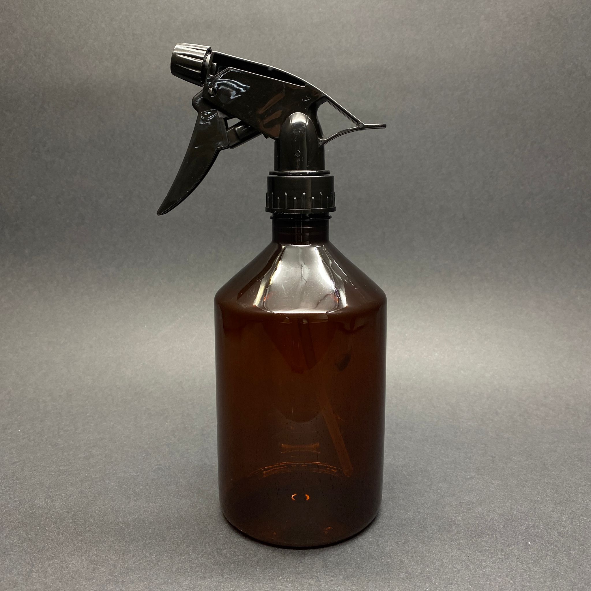 500 Cc Pet Oto Temizlik Şişesi - Amber - Dozajlı Kimyasala Dayanıklı Triger Spreyli  - 500 Ml Boş Spreyli Plastik Şişe