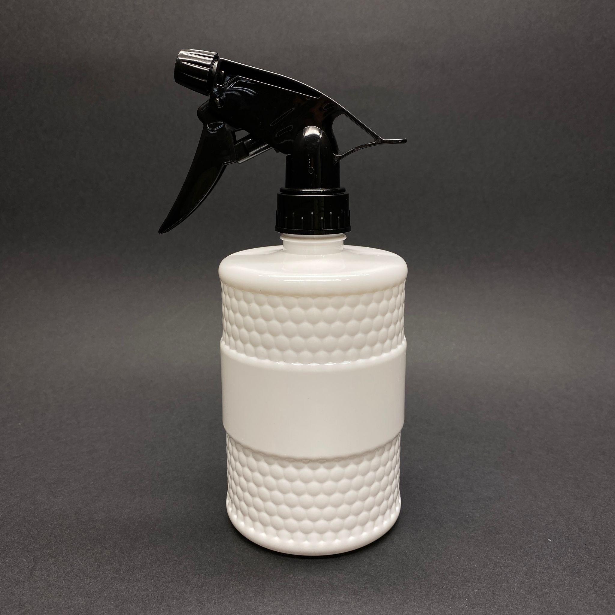 500 Cc Pet Oto Temizlik Şişesi - Beyaz Desenli - Dozajlı Kimyasala Dayanıklı Triger Spreyli  - 500 Ml Boş Spreyli Plastik Şişe