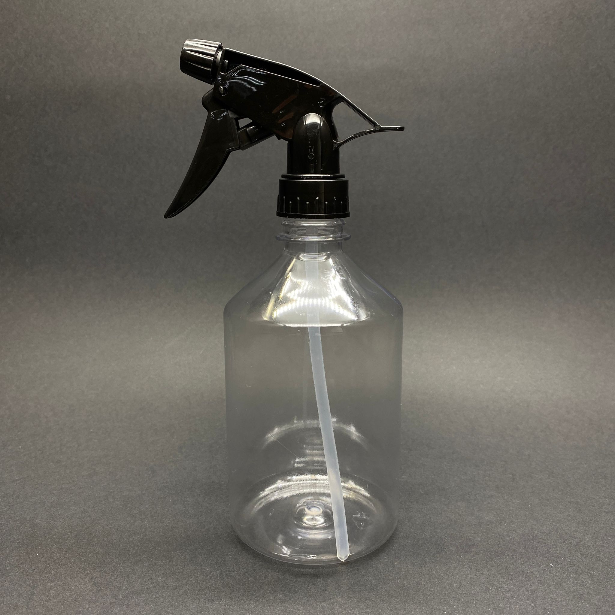 500 Cc Pet Oto Temizlik Şişesi - Şeffaf - Dozajlı Kimyasala Dayanıklı Triger Spreyli  - 500 Ml Boş Spreyli Plastik Şişe