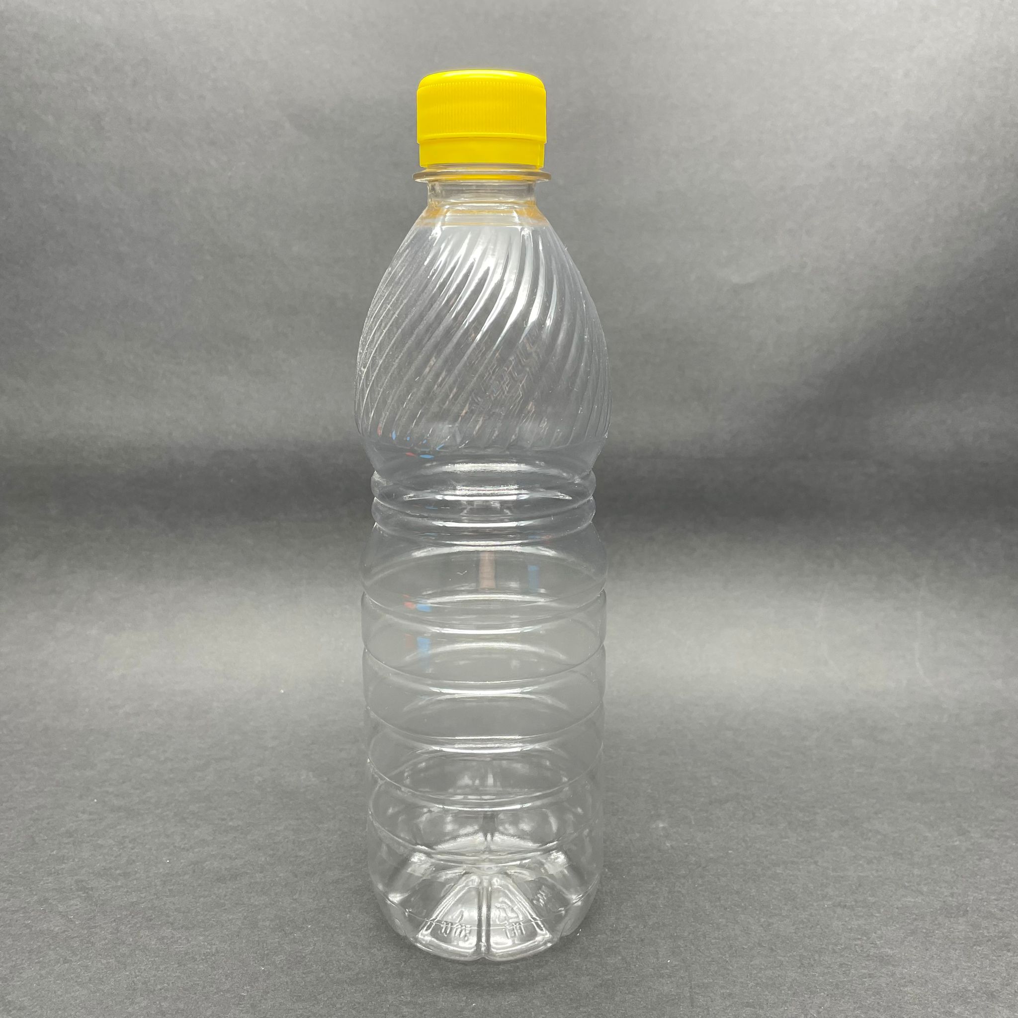 500 Cc Pet Şişe - Sarı Kilitli Kapaklı - 500 Ml Plastik Şişe - Yarım Litre Kilit Kapaklı Ucuz Boş Pet Şişe
