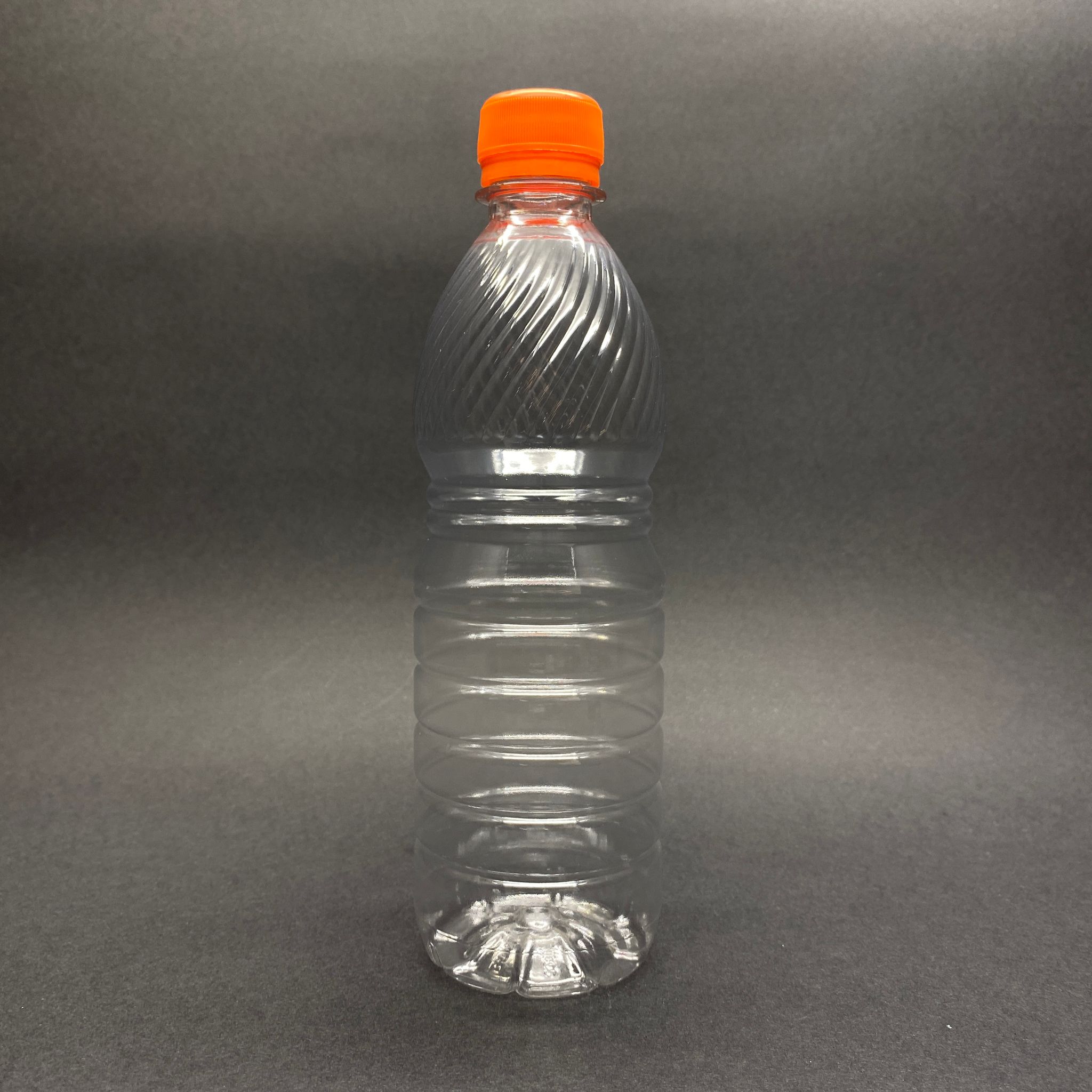 500 Cc Pet Şişe - Turuncu Kilitli Kapaklı - 500 Ml Plastik Şişe - Yarım Lt Boş Pet Şişe - Portakal Suyu, Meşrubat Vb İçin Pet Şişe