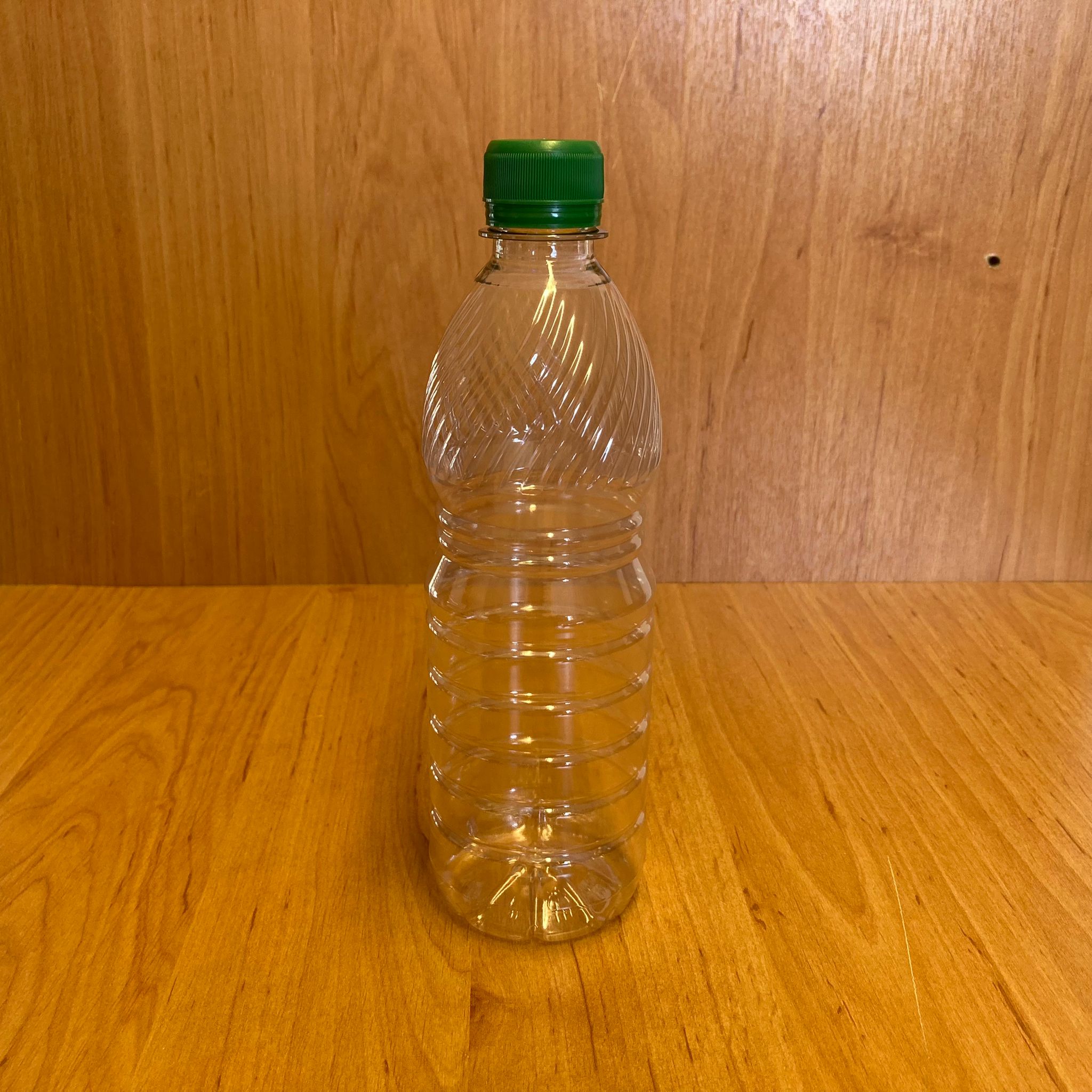 500 Cc Pet Şişe - Yeşil Kilitli Kapaklı - 500 Ml Plastik Şişe - Yarım Litre Kilit Kapaklı Pet Şişe