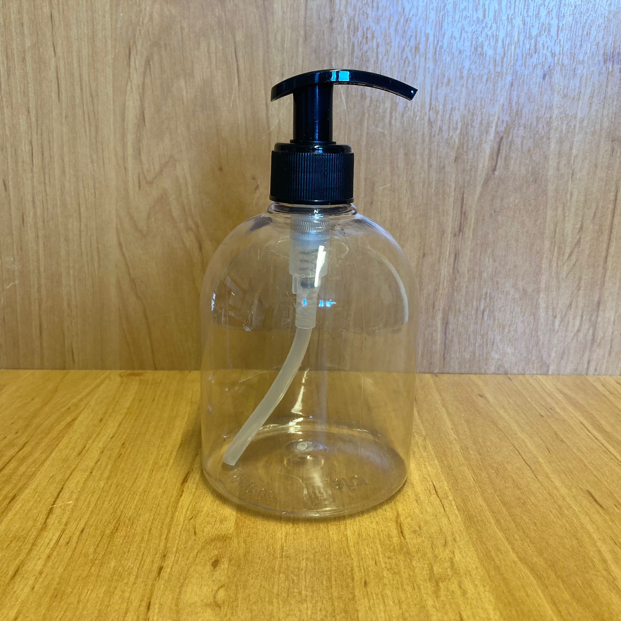 500 Cc Pompalı Plastik Şişe - 500 Ml Sıvı Sabun Şişesi - Deterjan Ve Dezenfektan İçin Pompalı Plastik Şişe