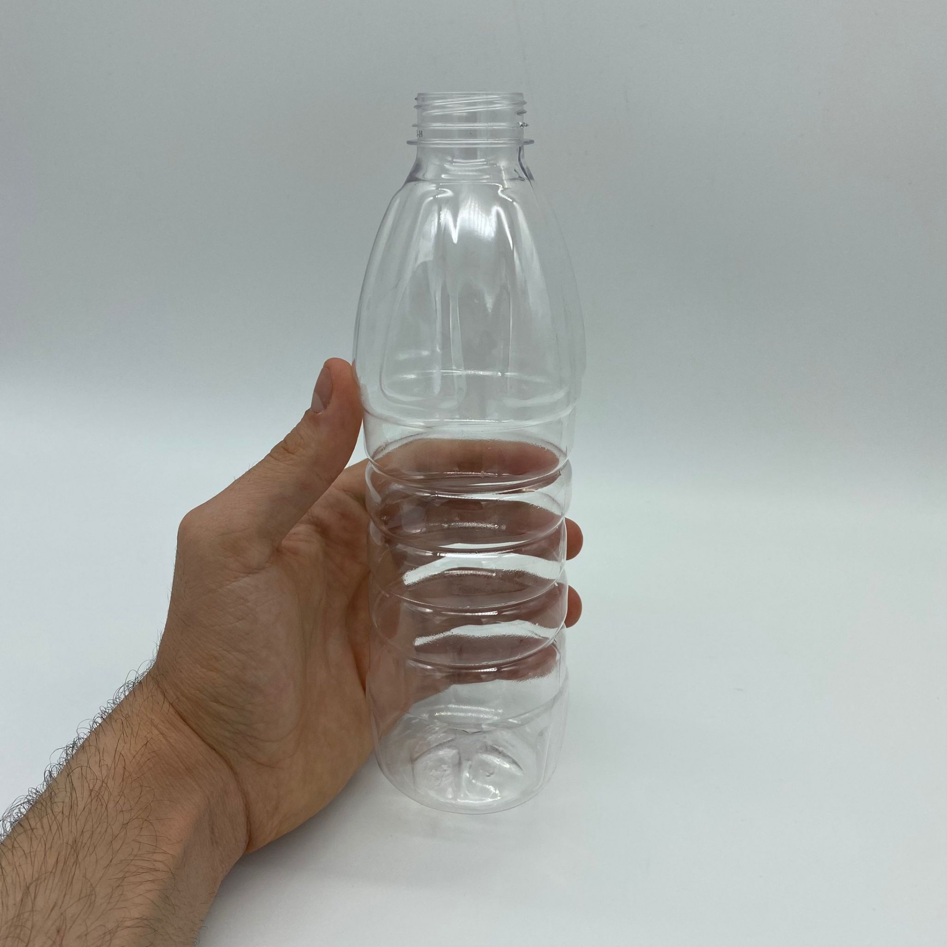 500 Cc Şeffaf Pet Şişe Kapaksız (28 Ağız)
