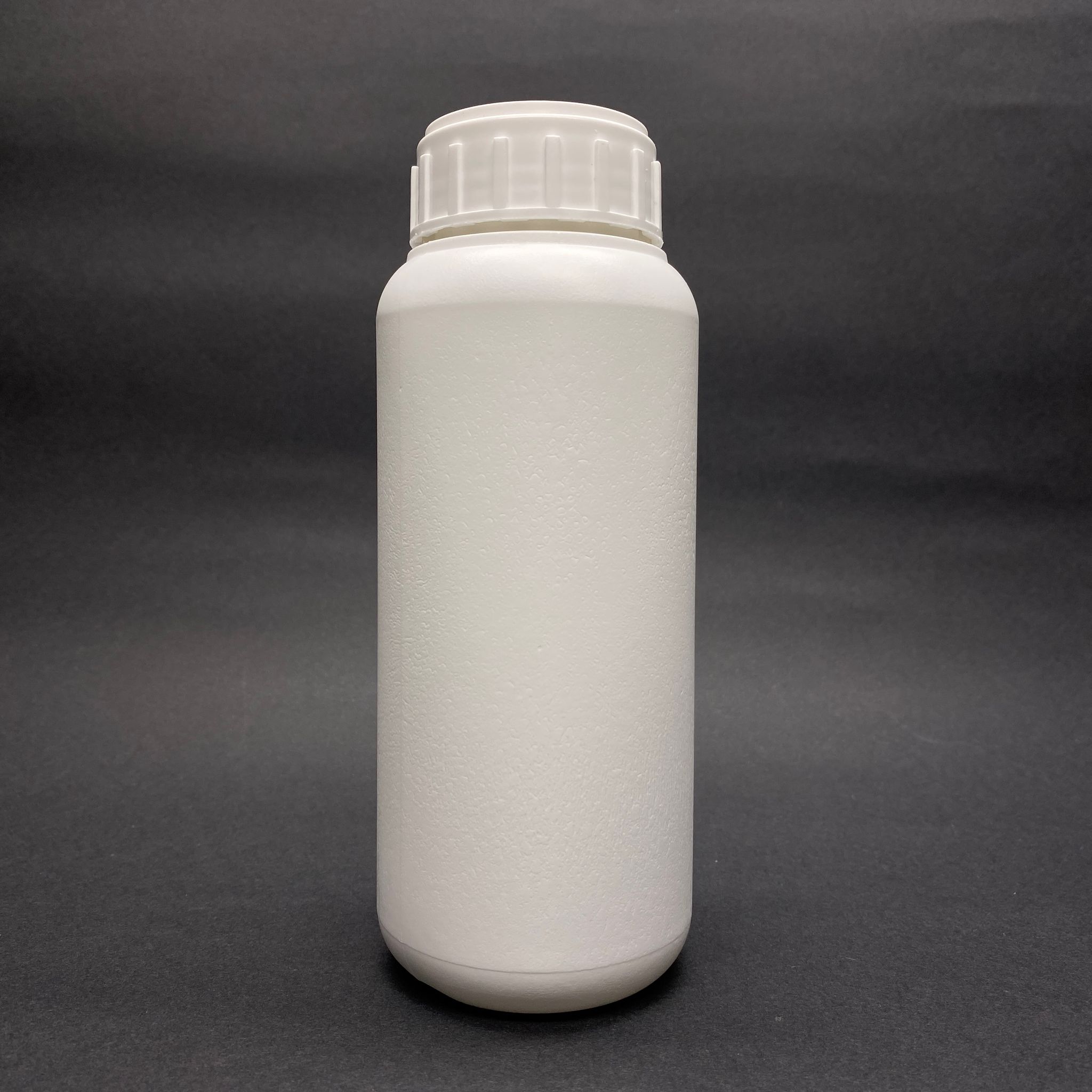 500 Cc Tarım Şişesi - Beyaz - Alüminyum Contalı Beyaz Kapaklı - 500 Ml Geniş Ağızlı Kalın Polietien Şişe - Zirai İlaç Şişesi