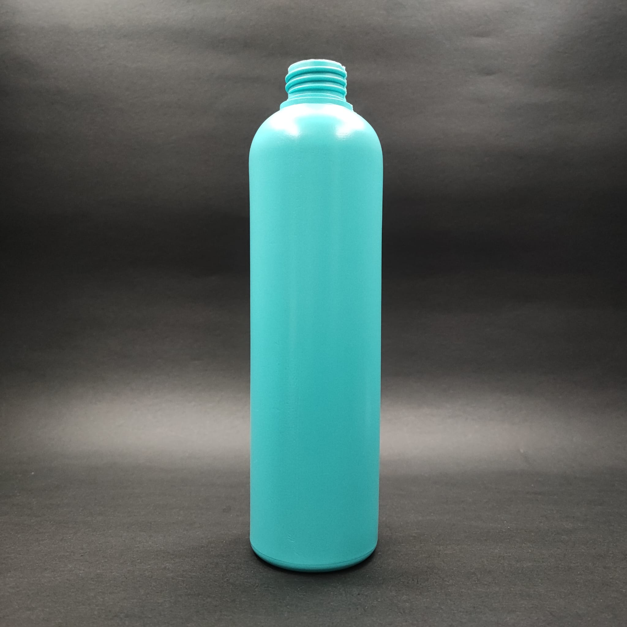 500 Cc Turkuaz Polietilen Pe Şampuan Şişesi - 28 Ağız Kapaksız - 500 Ml Pe Şampuan Şişesi