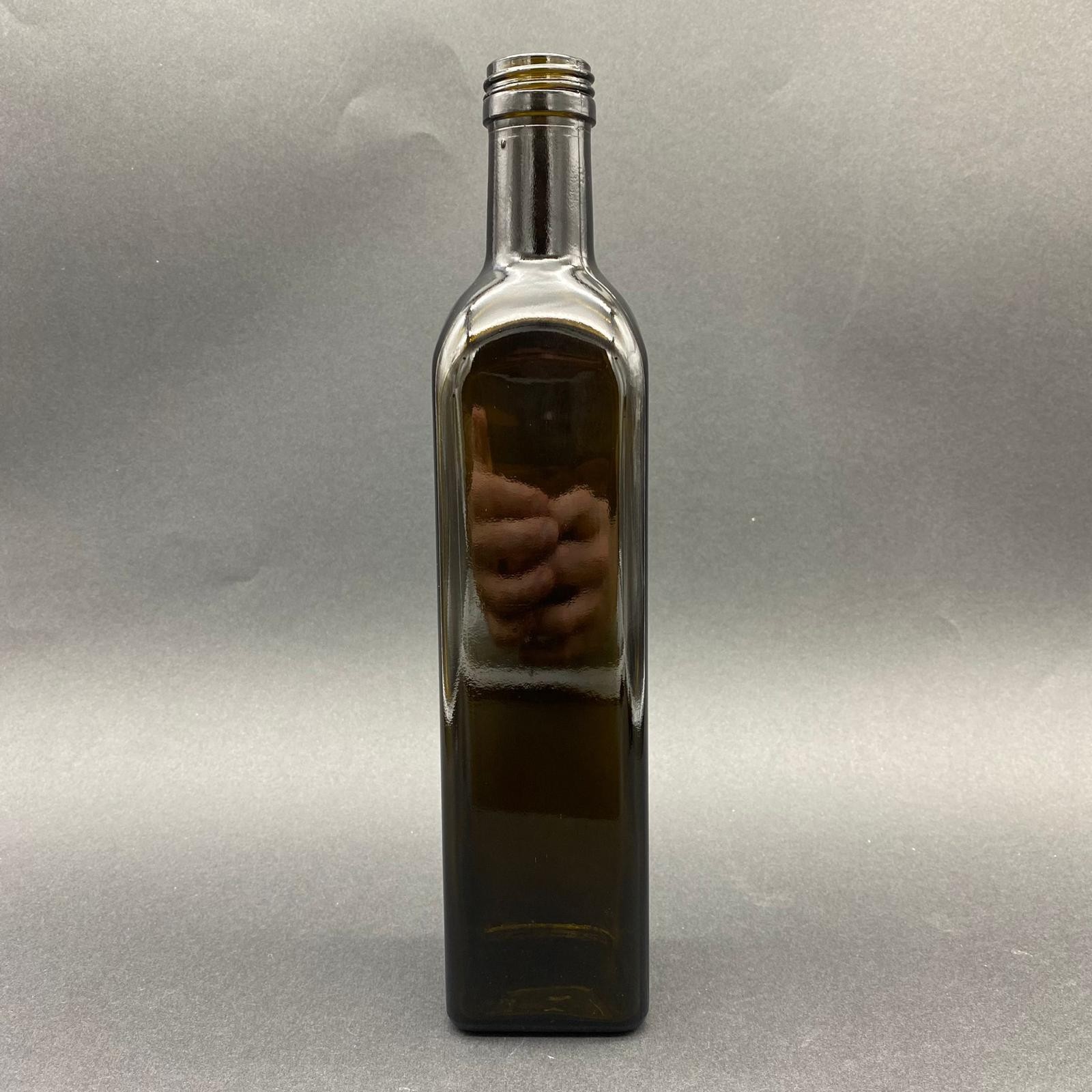 500 Cc Yeşil Maraska Cam Şişe Kapaksız (31 Ağız) - 500 Ml Köşeli Şişe - 500 Ml Maraska - Şişecam Ürün Kodu: 121250 İle Eşdeğerdir