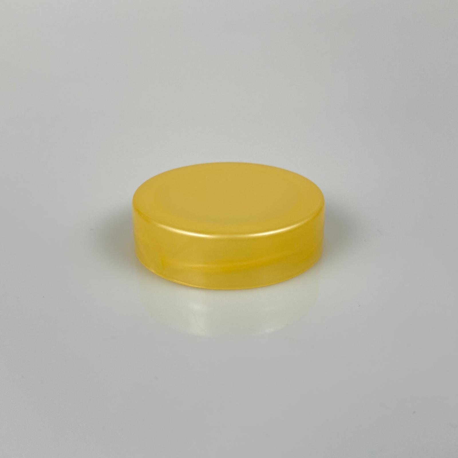 53 Mm Twist-Off Plastik Gold Kapak - 53 Mm Plastik Kapak