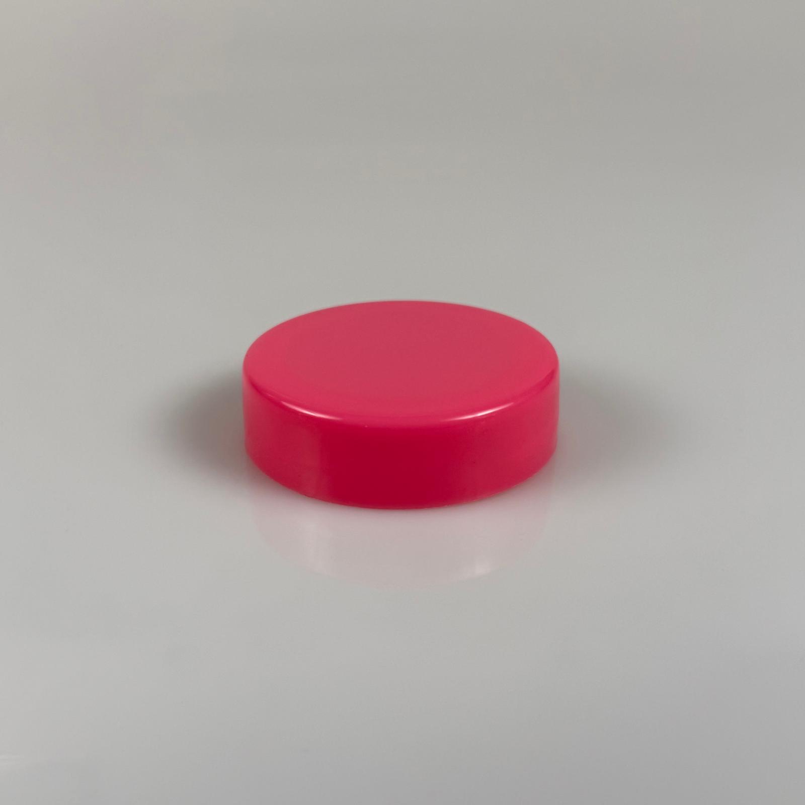 53 Mm Twist-Off Plastik Pembe Kapak - 53 Mm Plastik Kapak
