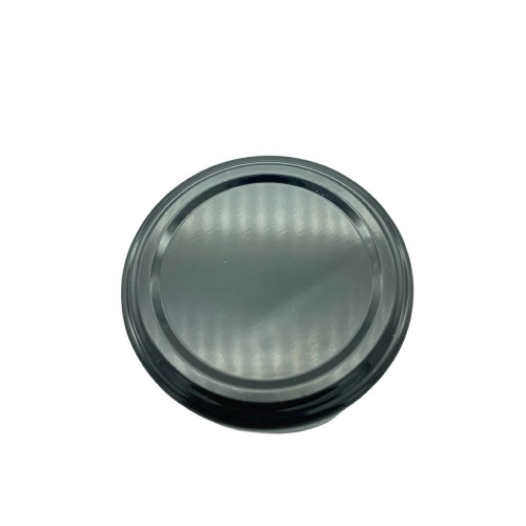 53 Mm Twist-Off Siyah Metal Kapak