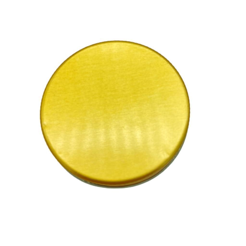 57 Mm Vidalı Gold Metal Kapak (Şişecam 50 Cc Cam Krem Kavanozu Uyumlu)