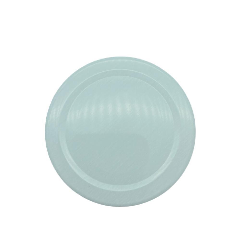 58 Mm Twist-Off Beyaz Metal Kapak