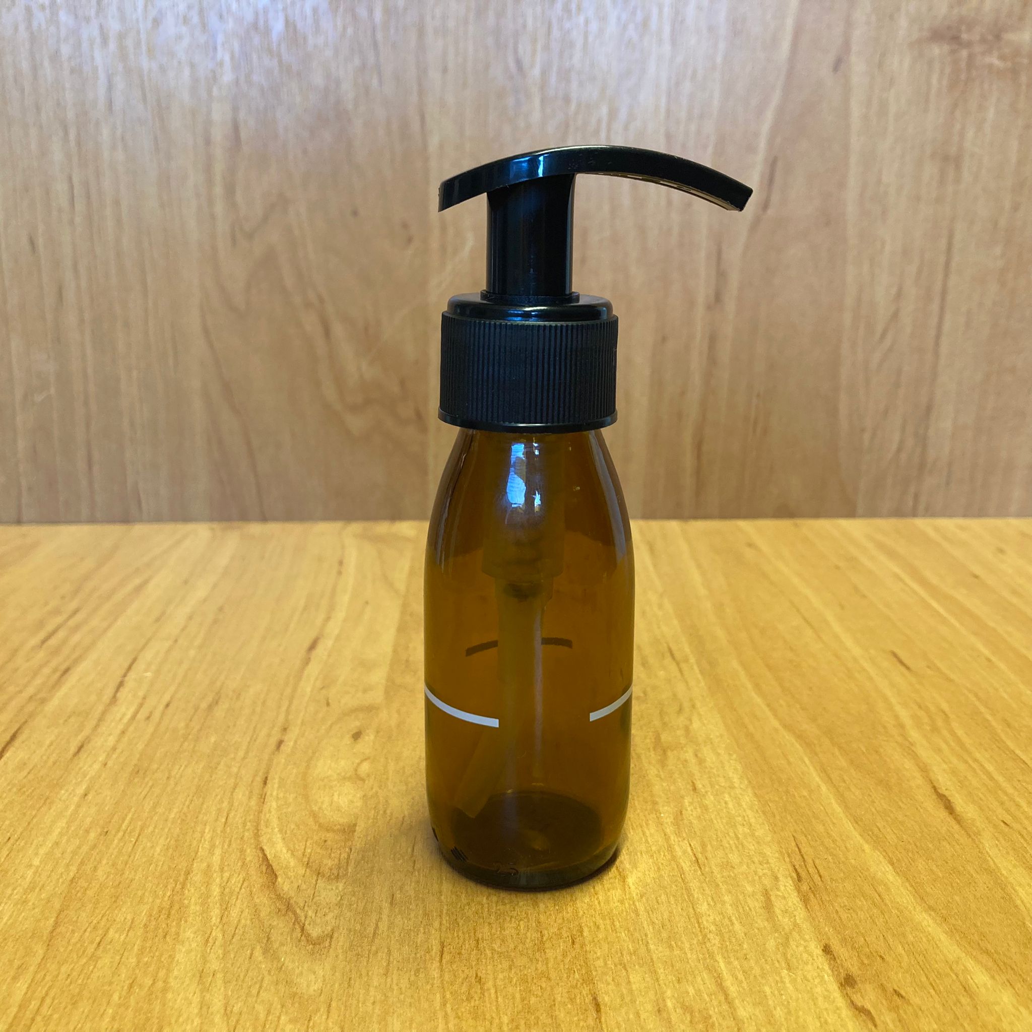60 Cc Amber Cam Şişe - Siyah Pompalı - 60 Ml Kahverengi Pompalı Şişe