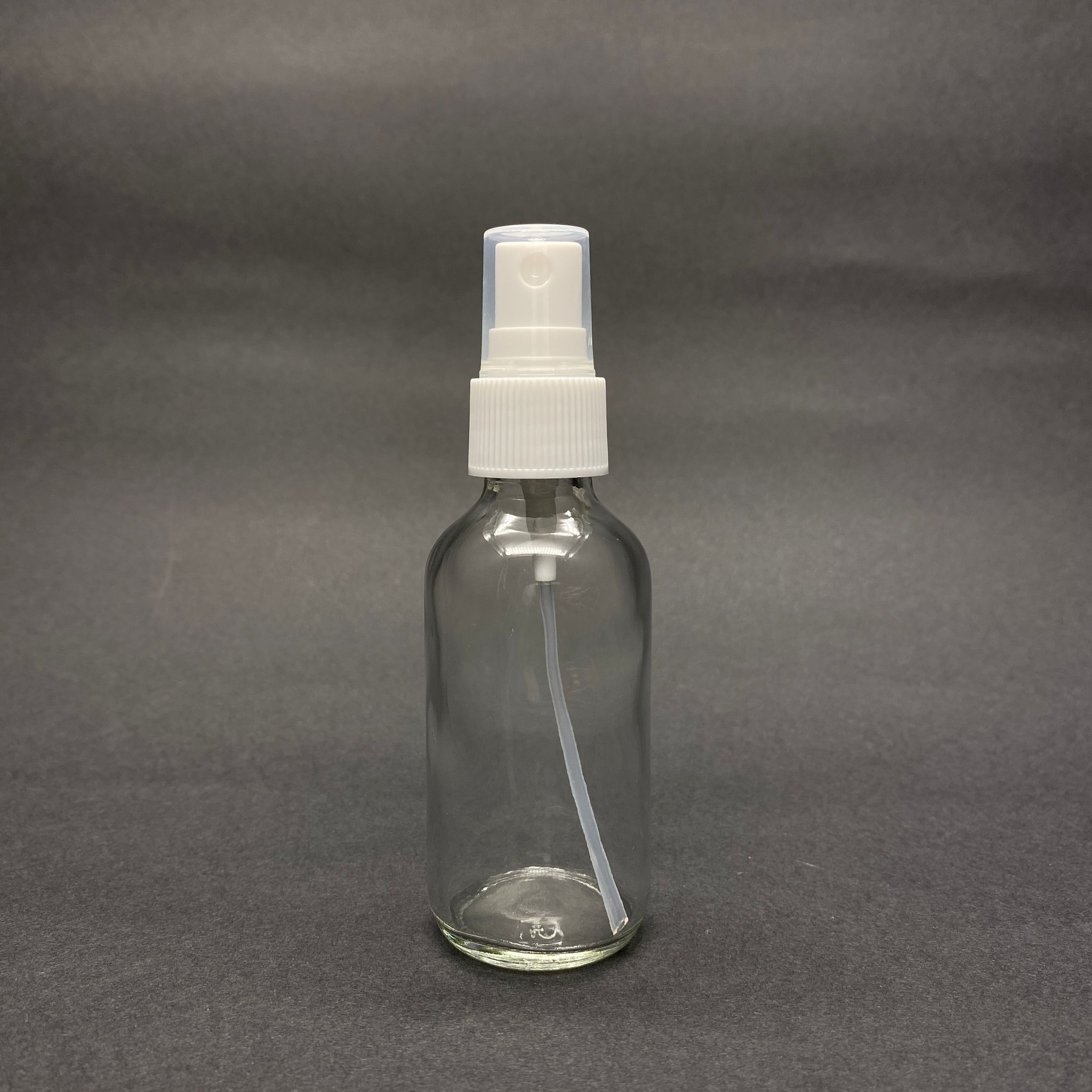 60 Cc Cam Şişe - Beyaz Spreyli Takım - 60 Ml Spreyli Cam Şişe