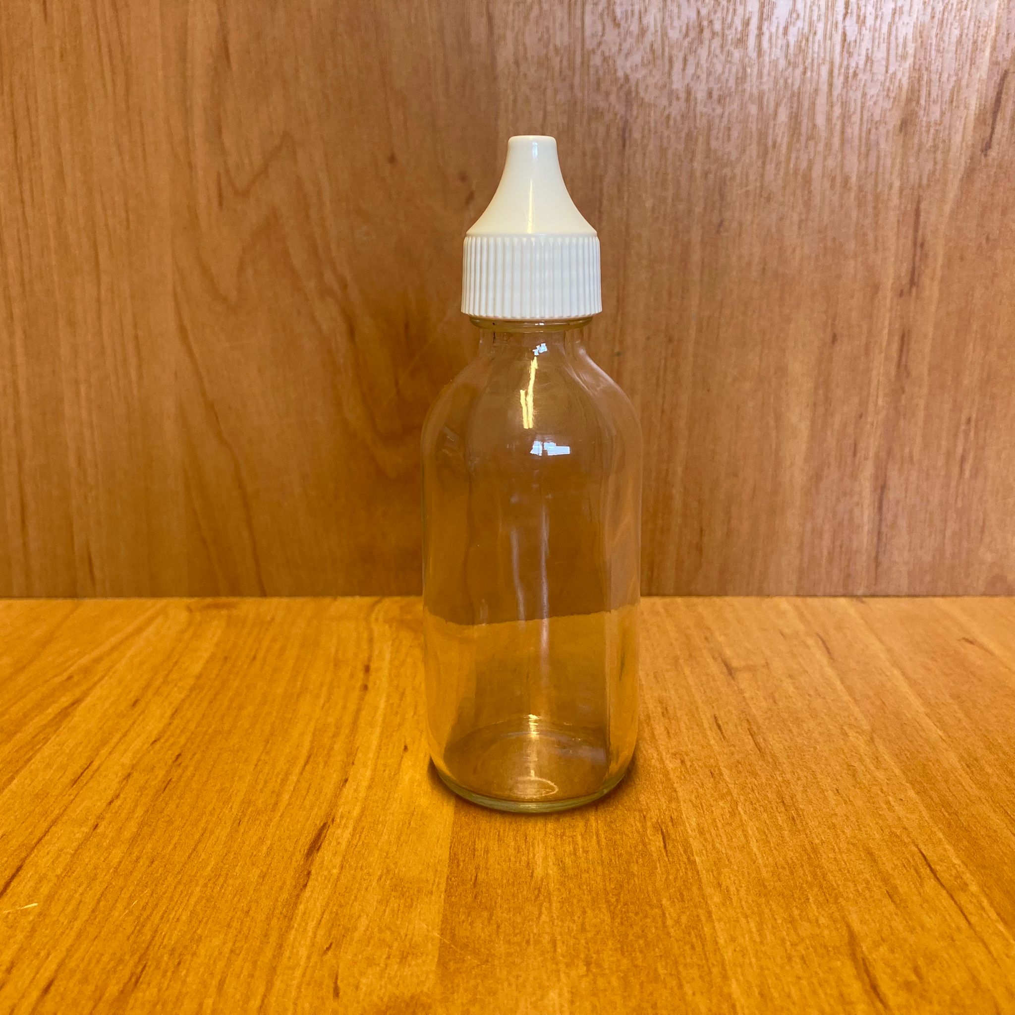 60 Cc Damlalıklı Cam Şişe - İç Tıpalı - Kapaklı - 60 Ml Akıtıcılı Cam Şişe