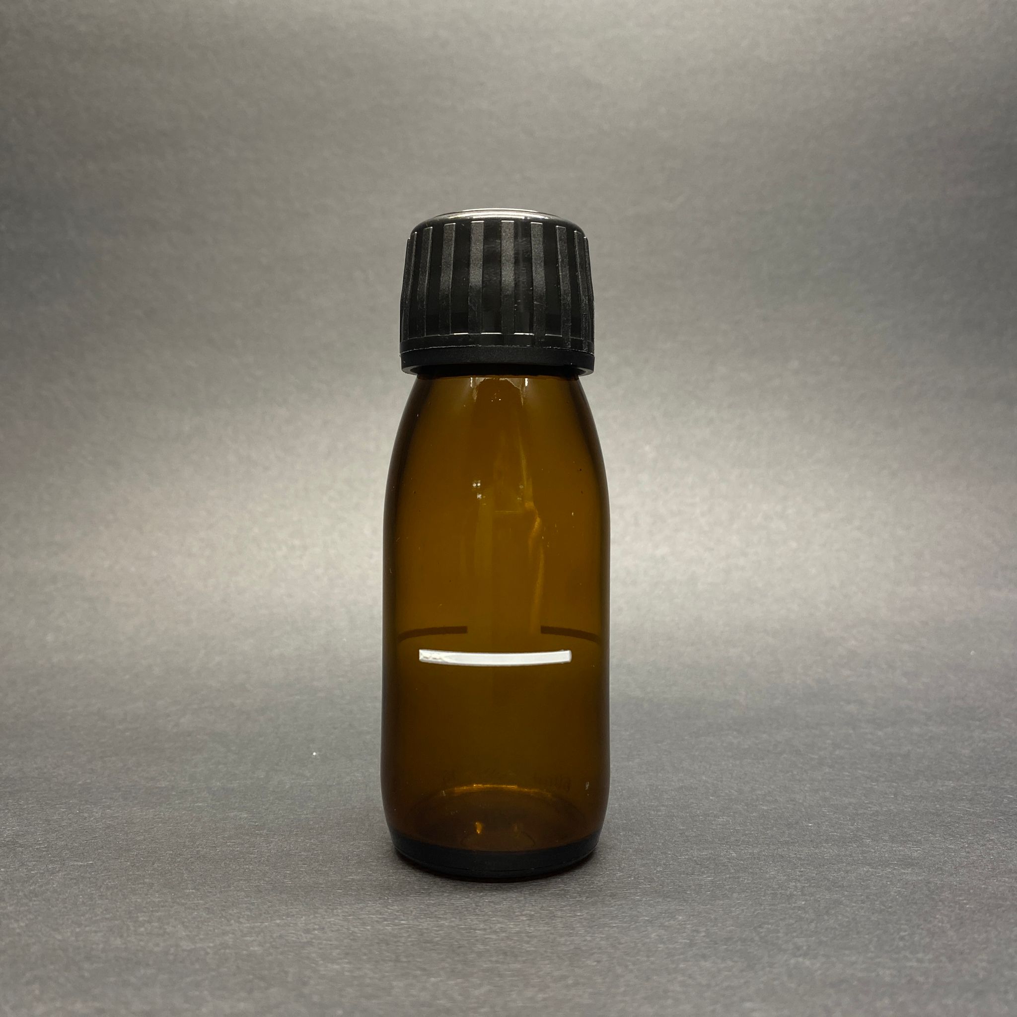 60 Cc Ecza Şişesi  - Siyah Kilitli Kapaklı - 60 Ml Cam Kahverengi Boş Şurup İlaç Şişeleri (Ağız Çapı 28 Pp)
