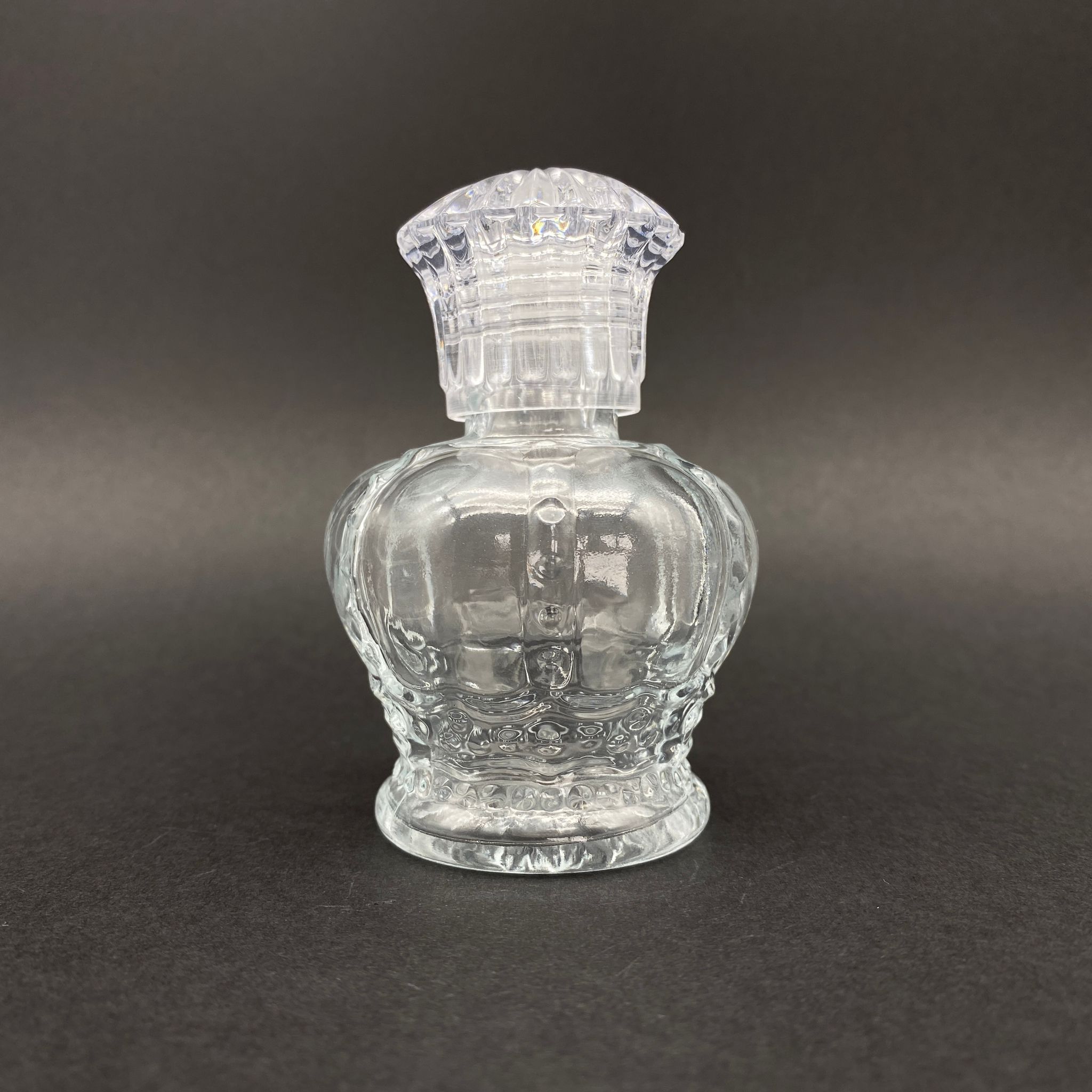 60 Cc Kral Tacı Cam Kolonya Şişesi - Kristal Kapaklı - 60 Ml Cam Kolonya Şişesi