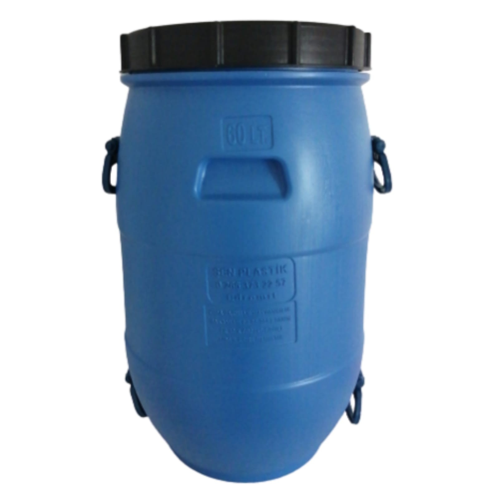 60 Litre İçi Beyaz Gıda Bidonu - Turşu Ve Zeytin Kurulumunda Kullanılabilir