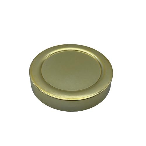 63 Mm Gold Kaplamalı Plastik Kapak