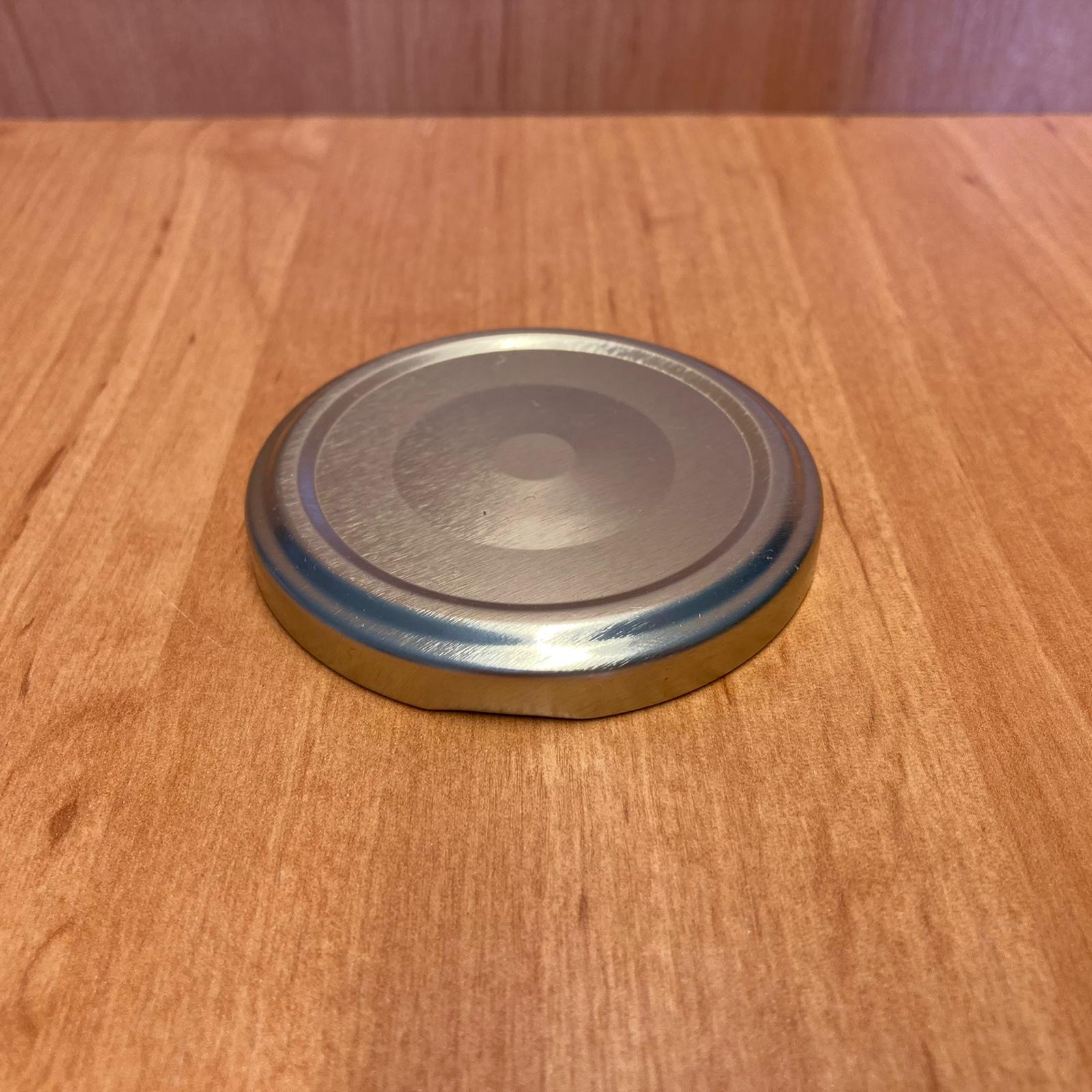 63 Mm Twist-Off Gold (Açık) Metal Kapak - Emniyet Düğmeli Metal Kapak