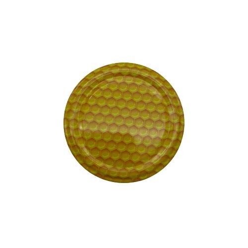 63 Mm Twist-Off Petek Desenli Metal Kapak