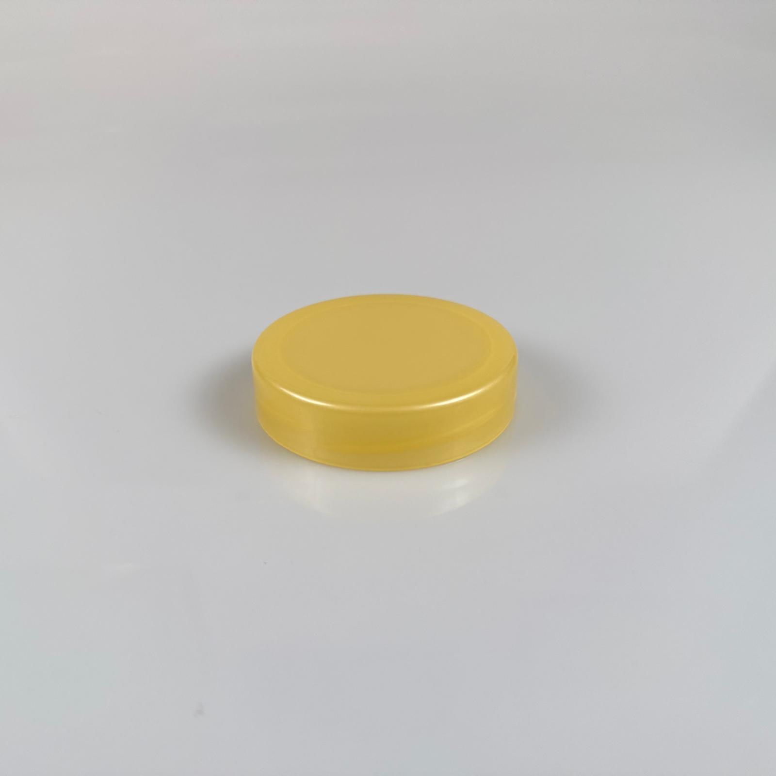 63 Mm Twist-Off Plastik Gold Kapak - 63 Mm Plastik Kapak