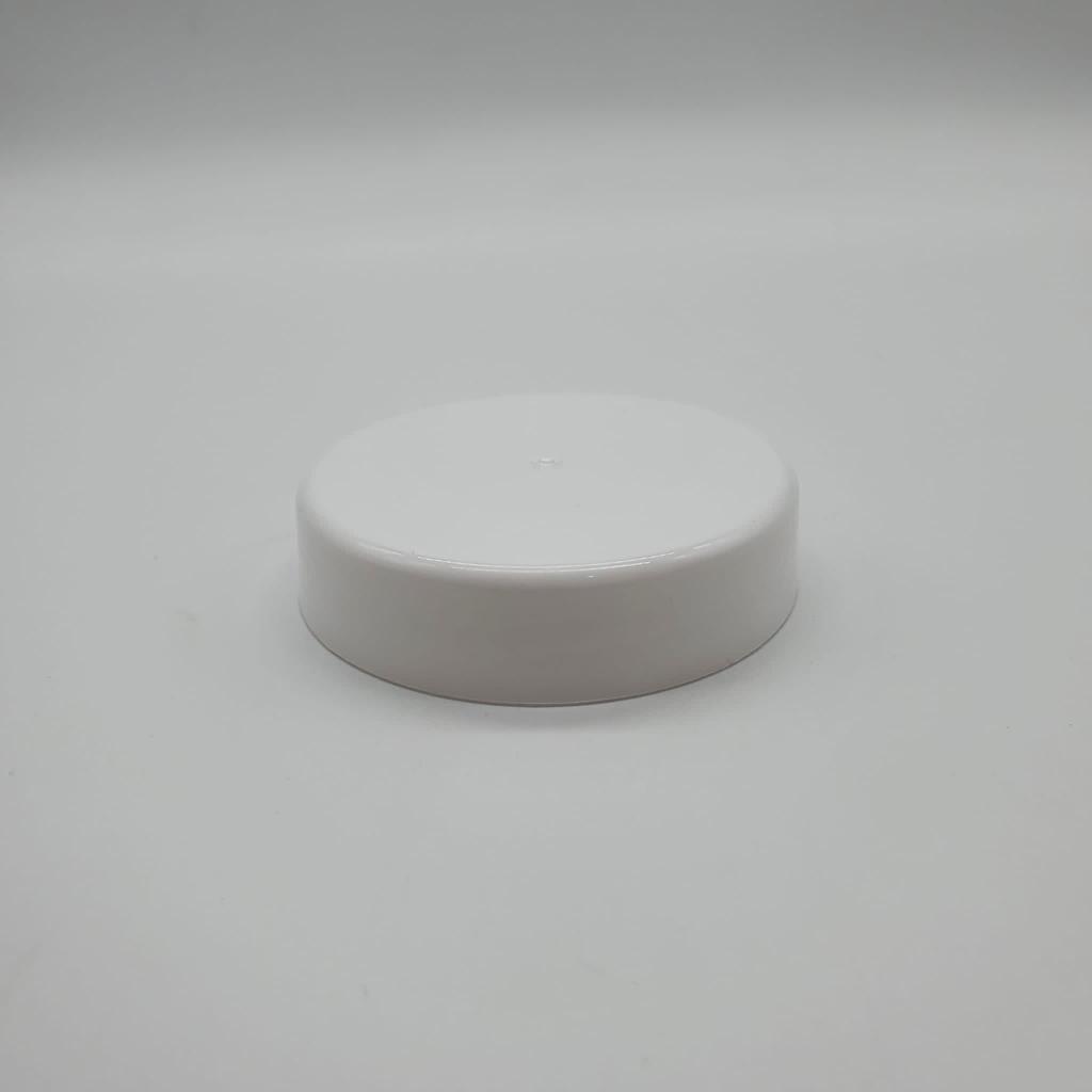 63 Mm Vidalı Plastik Kapak Beyaz