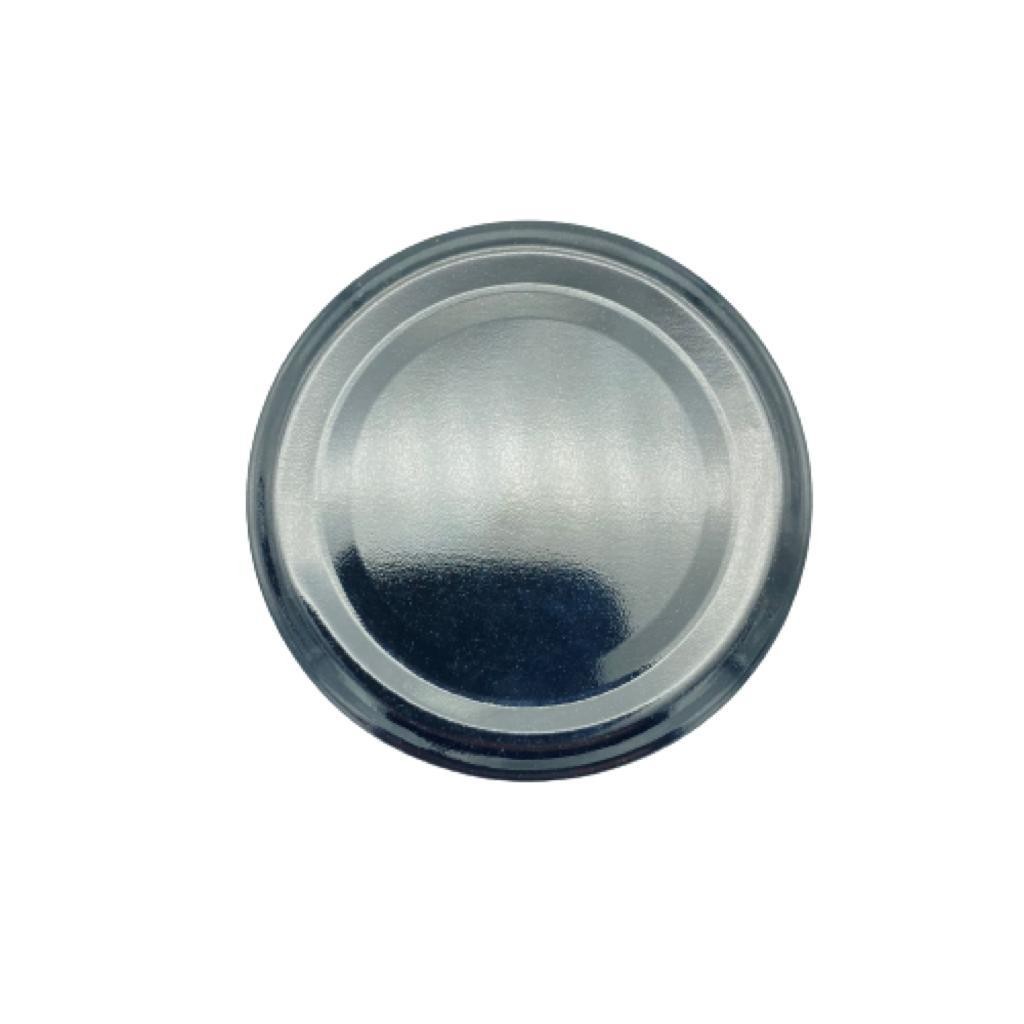 66 Mm Twist-Off Siyah Metal Kapak