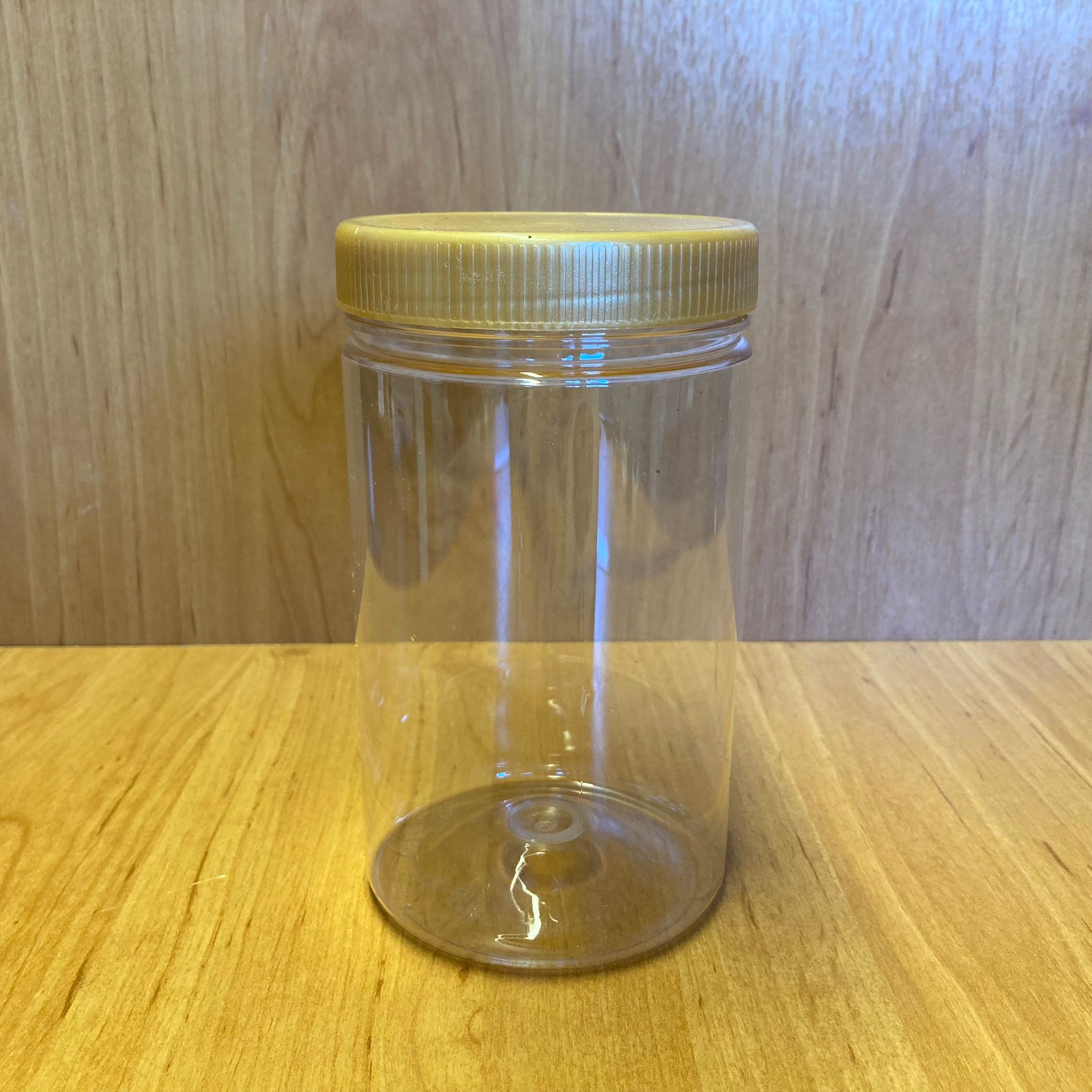 660 Cc Domby Silindir Pet Kavanoz - Kapaklı - Plastik Kavanoz - Sızdırmaz - 660 Ml Plastik Kavanoz