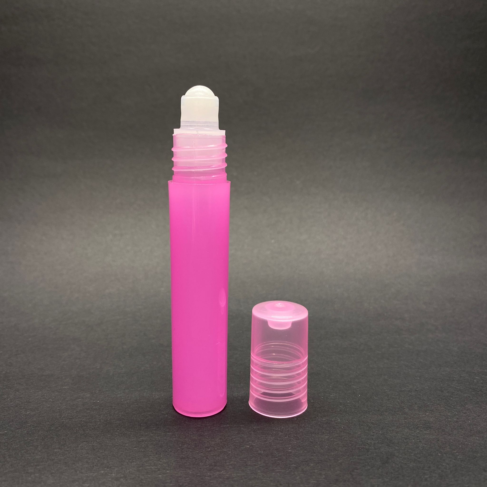 7,5 Cc Plastik Roll-On Şişe - Bilyeli Şişe - Mis Şişesi - Esans Şişesi - Koku - Şişesi - Parfümeri Şişesi - Pembe