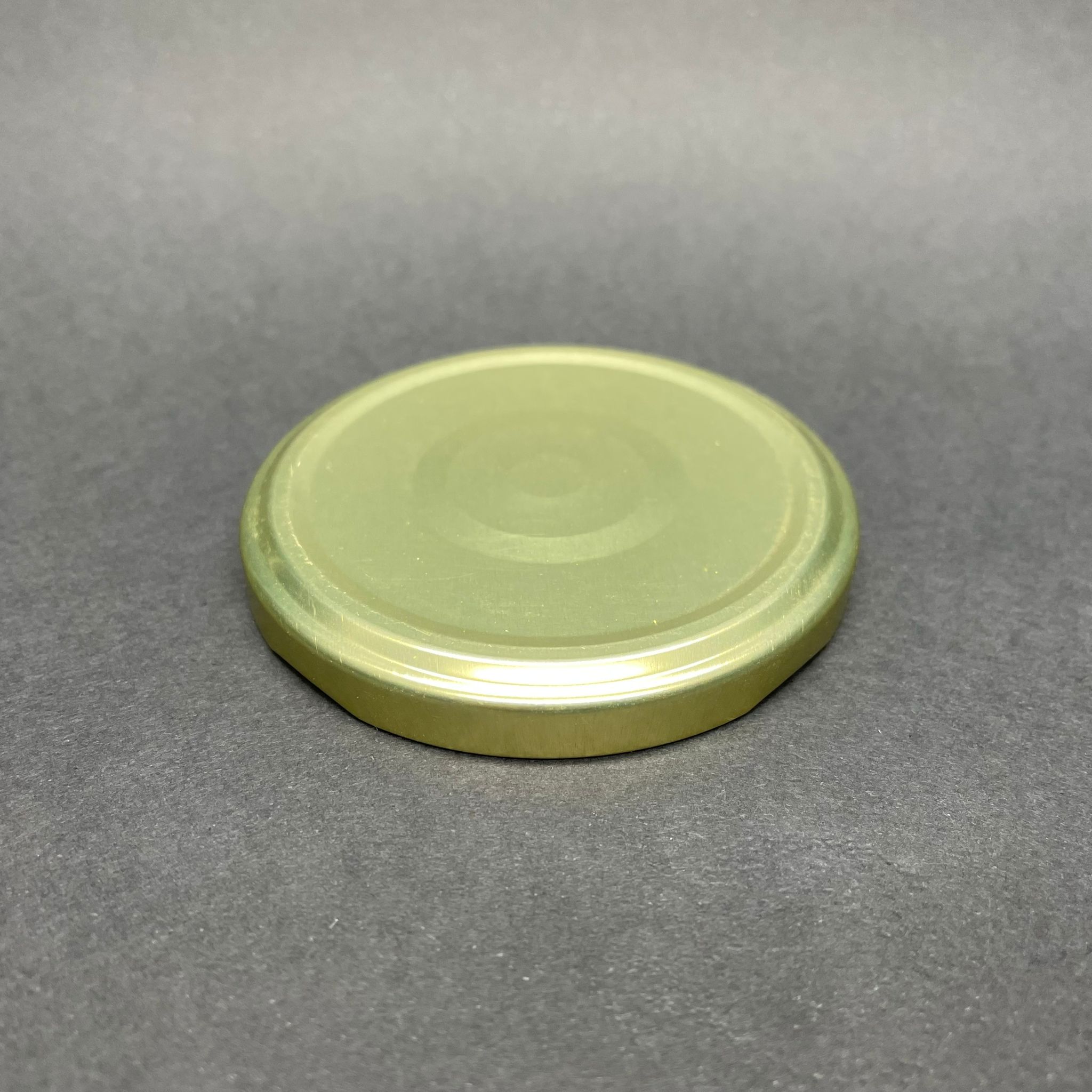 70 Mm Twist-Off Gold Düğmeli Metal Kapak - Emniyet Tiktak Kapak