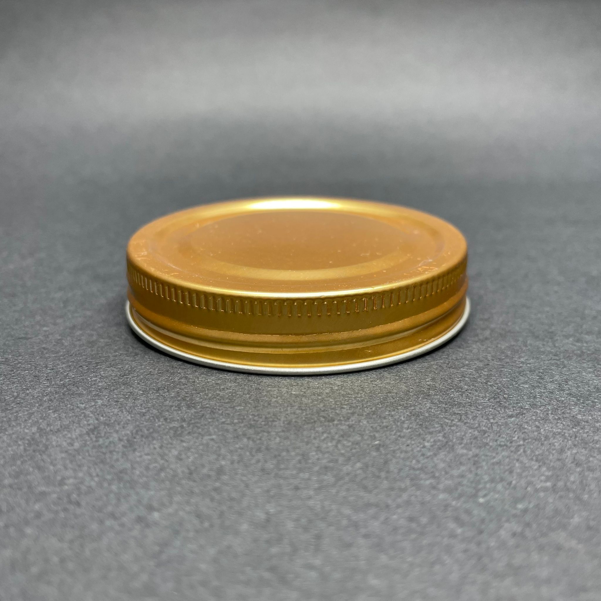 70 Mm Vidalı Metal Kapak Gold (Sert Plastik Krem Kavanozlarına Uyumlu)