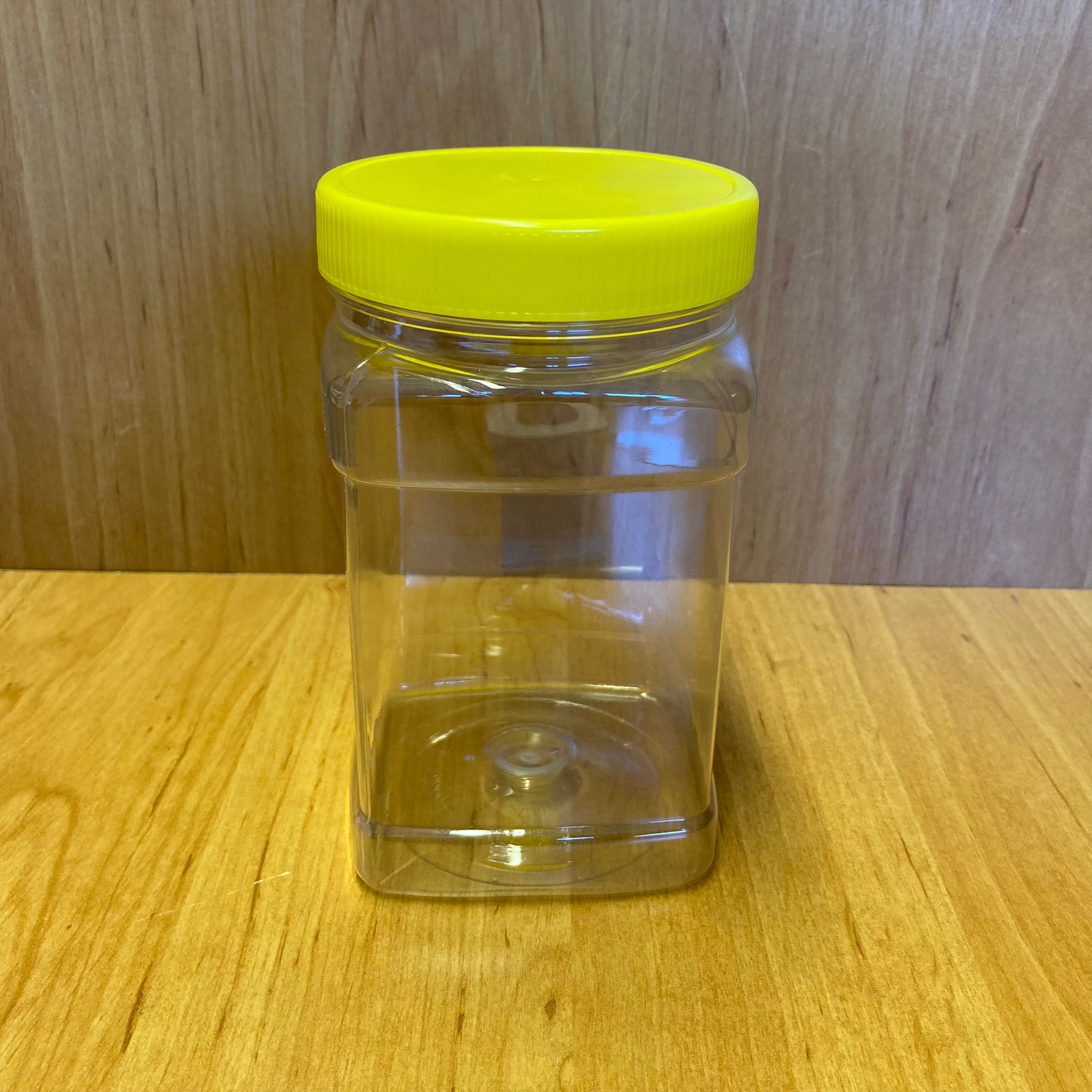 720 Cc Domby Kare Pet Kavanoz - Kapaklı - Plastik Kavanoz - Sızdırmaz - 720 Ml Plastik Kavanoz - Turşu Ve Zeytin Kurumunda Kullanılabilir