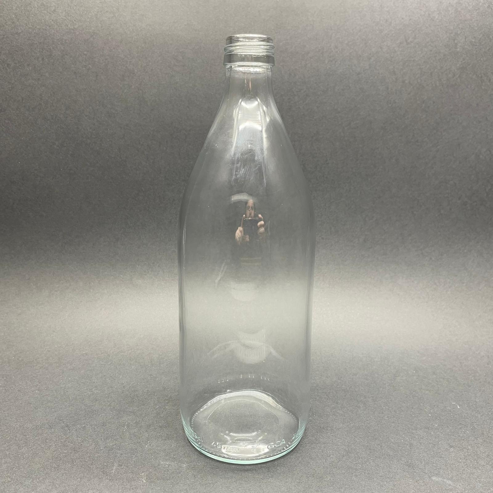 750 Cc Cam Şişe - 28 Ağız - Kapaksız - 750 Ml Cam Şişe