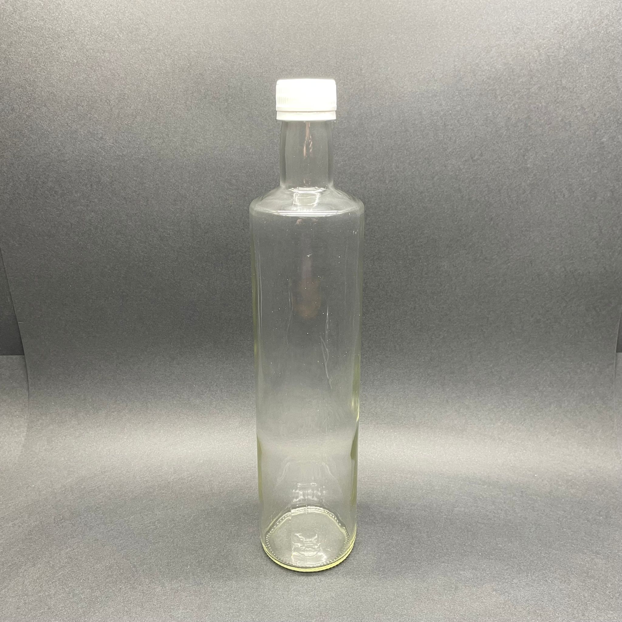 750 Cc Dorika Cam Şişe - Beyaz Kilitli Köpük Contalı Kapaklı - 750 Ml Şeffaf Dorika Şişe (Kapak Markası Bericap)