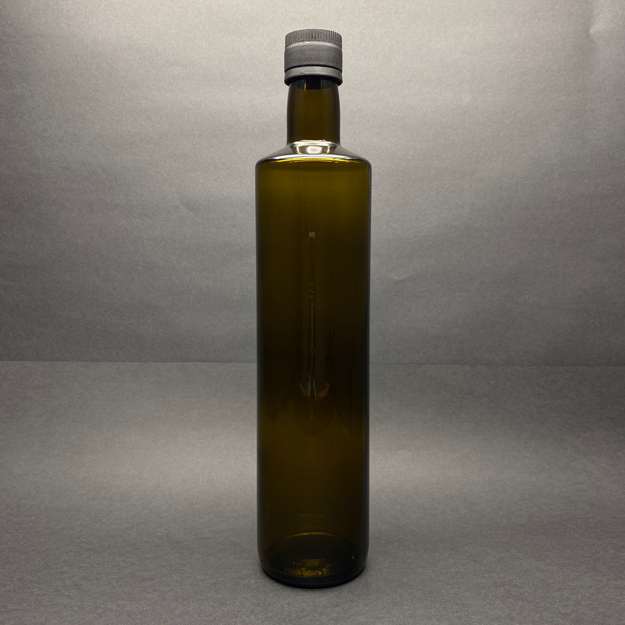 750 Cc Dorika Yeşil Cam Şişe - Kilitli Siyah Bilyeli Plastik Kapaklı - 750 Ml Silindir Yağ Şişesi - Sirke Şişesi - Sıvıyı Kontrollü Akıtmayı Sağlar