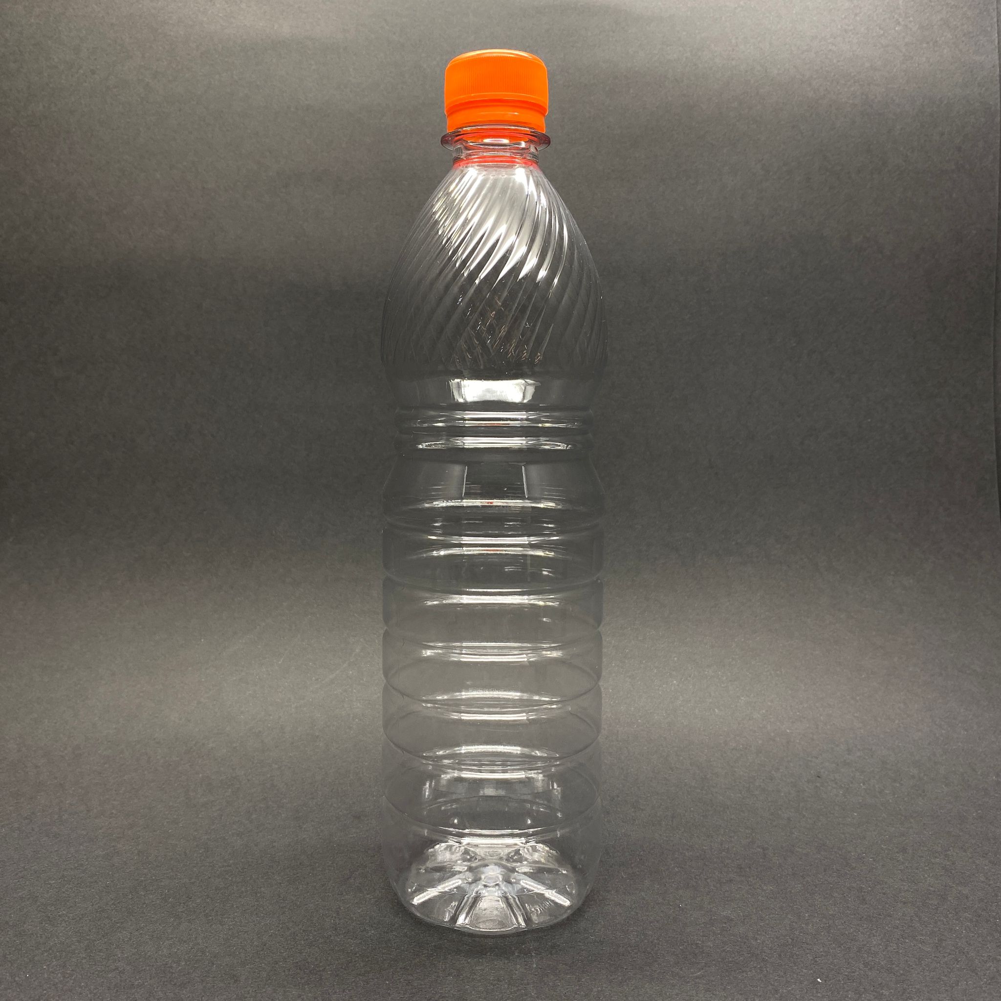 750 Cc Pet Şişe - Turuncu Kilitli Kapaklı - 750 Ml Plastik Şişe - 0,75 Lt Boş Pet Şişe - Portakal Suyu, Meşrubat Vb İçin Pet Şişe