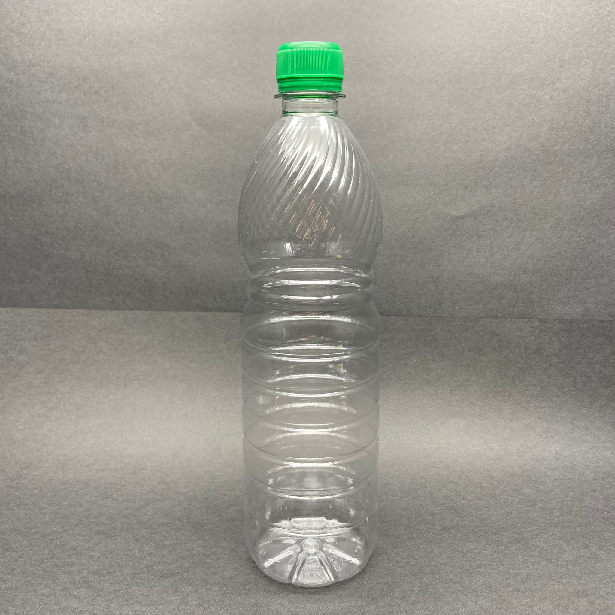 750 Cc Pet Şişe - Yeşil Kilitli Kapaklı - 750 Ml Plastik Şişe