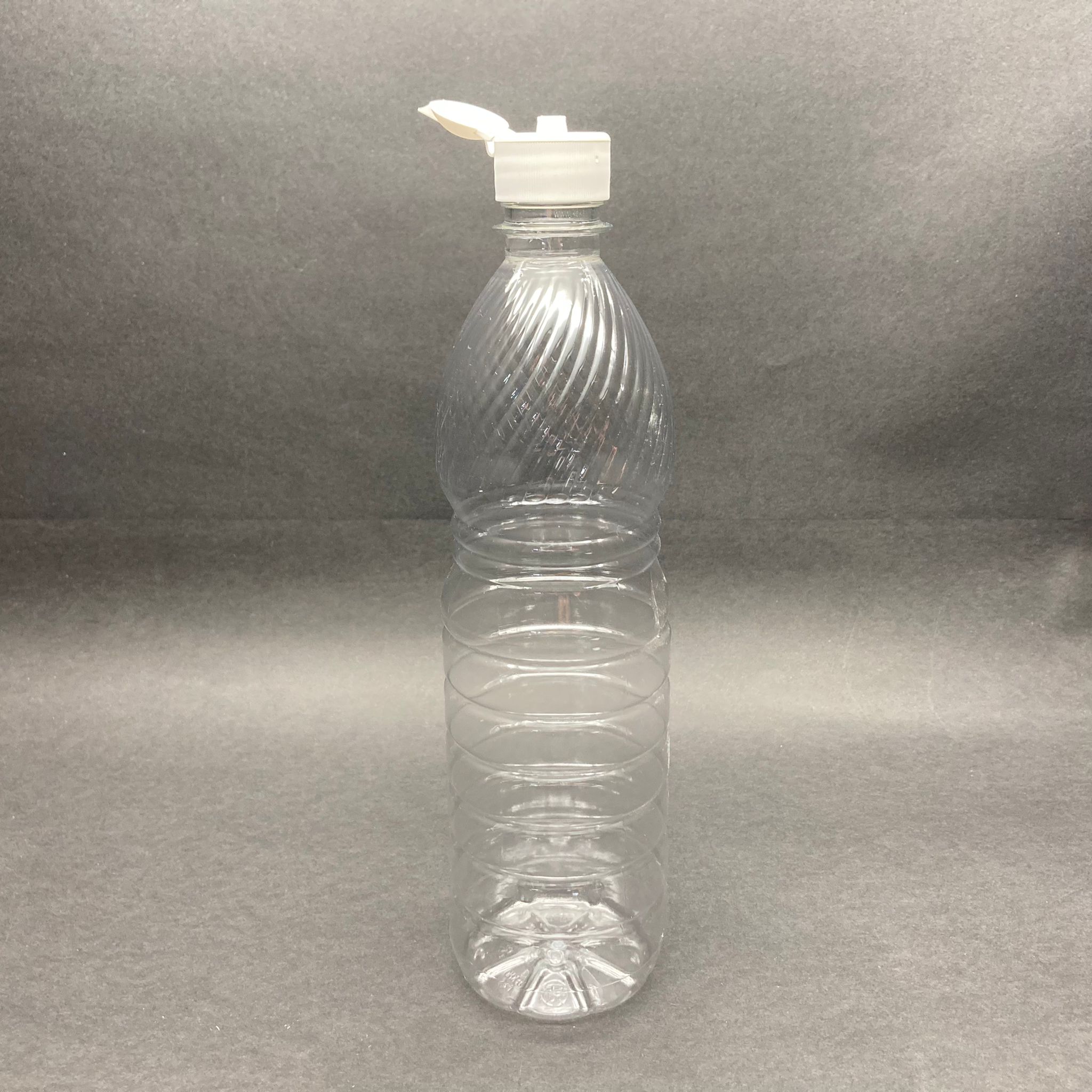 750 Cc Plastik Şişe - Beyaz Akıtıcılı Fliptop Kapaklı - 750 Ml Boş Pet Şişe - Açılır Kapanır Kapaklı - Nar Ekşisi, Sirke, Limon Vs İçin Boş Pet Şişe