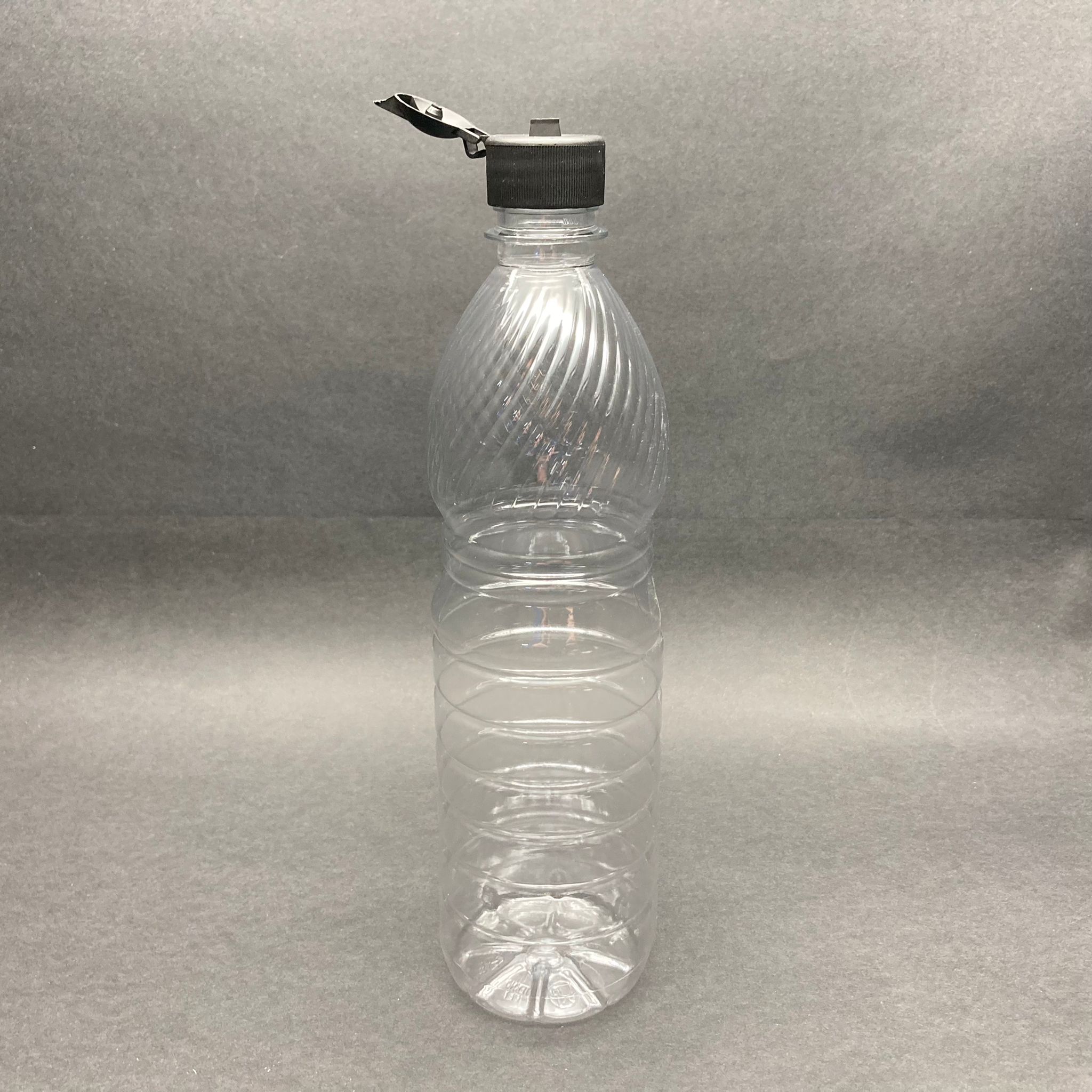 750 Cc Plastik Şişe - Siyah Akıtıcılı Fliptop Kapaklı - 750 Ml Boş Pet Şişe - Açılır Kapanır Kapaklı - Nar Ekşisi, Sirke, Limon Vs İçin Boş Pet Şişe